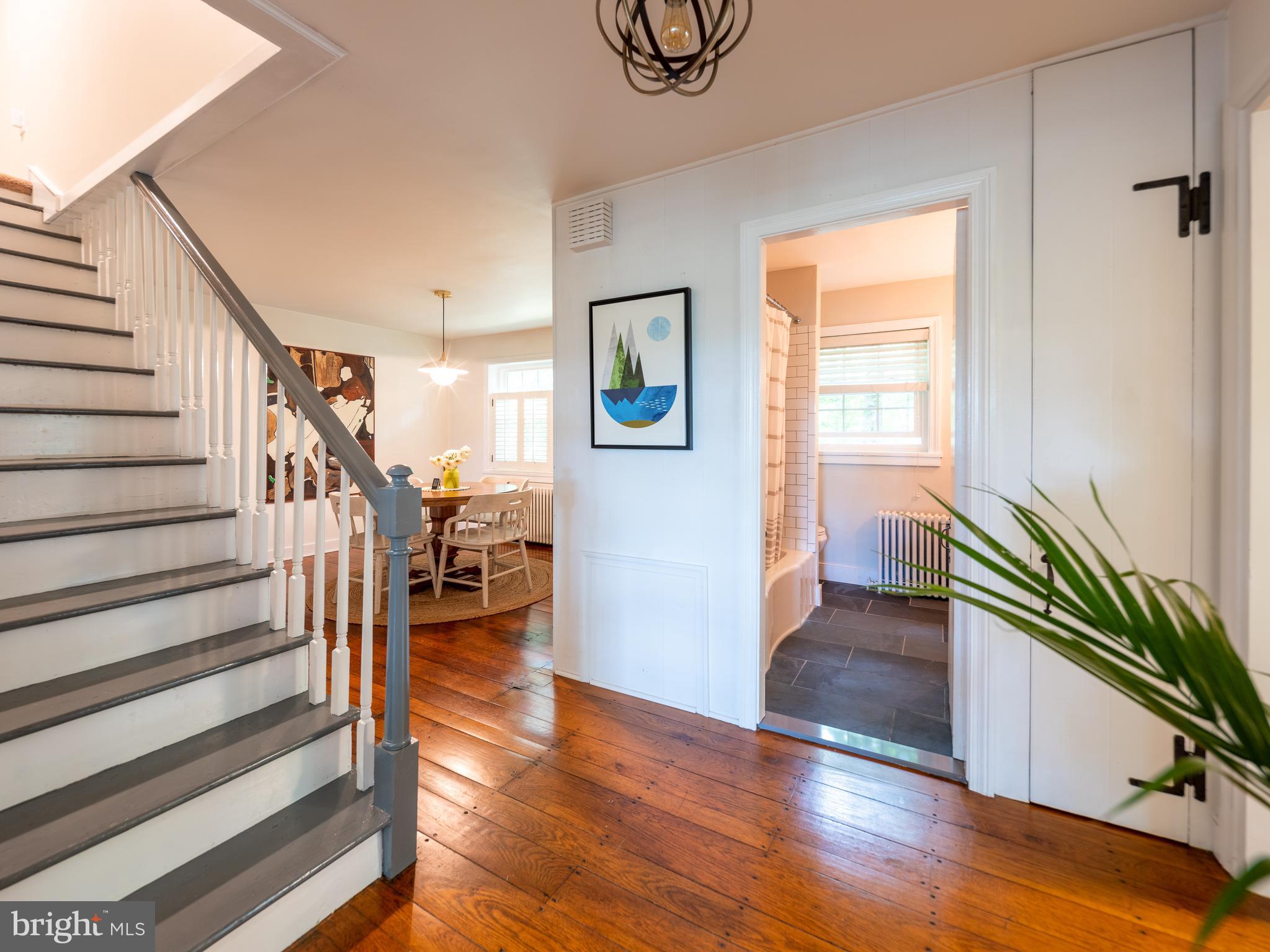 4900 Paist Road Doylestown, PA 18902 - Photo 11 of 39 First Floor hall and stairs.
