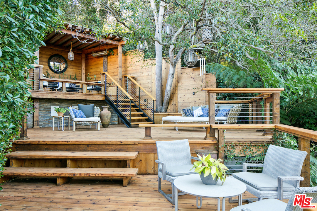 566 Stassi Lane Santa Monica, CA 90402 - Photo 23 of 26 a view of house with outdoor seating space