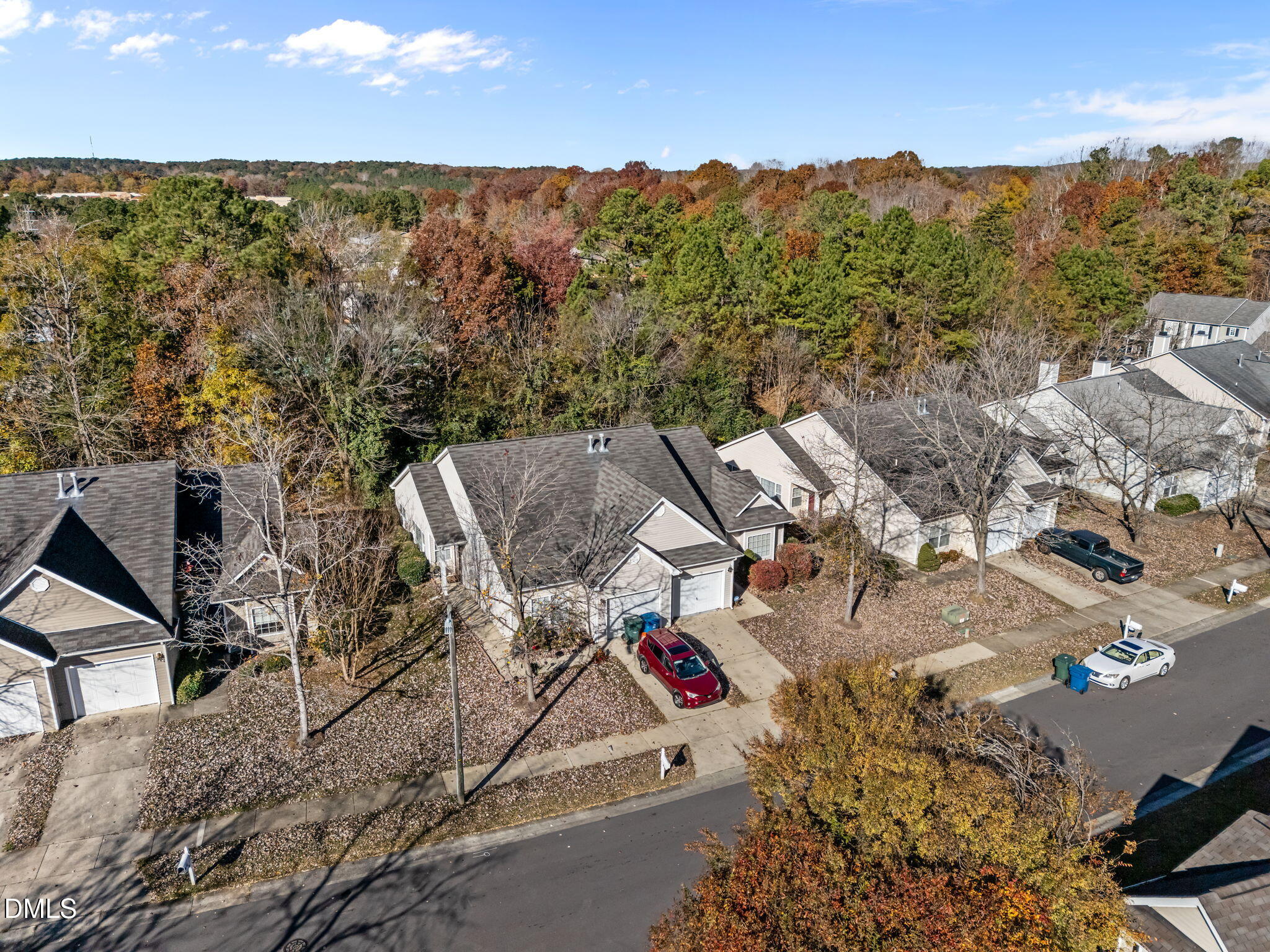 4211 Holston Drive Durham, NC 27704 - Photo 29 of 33 an aerial view of residential house with parking space