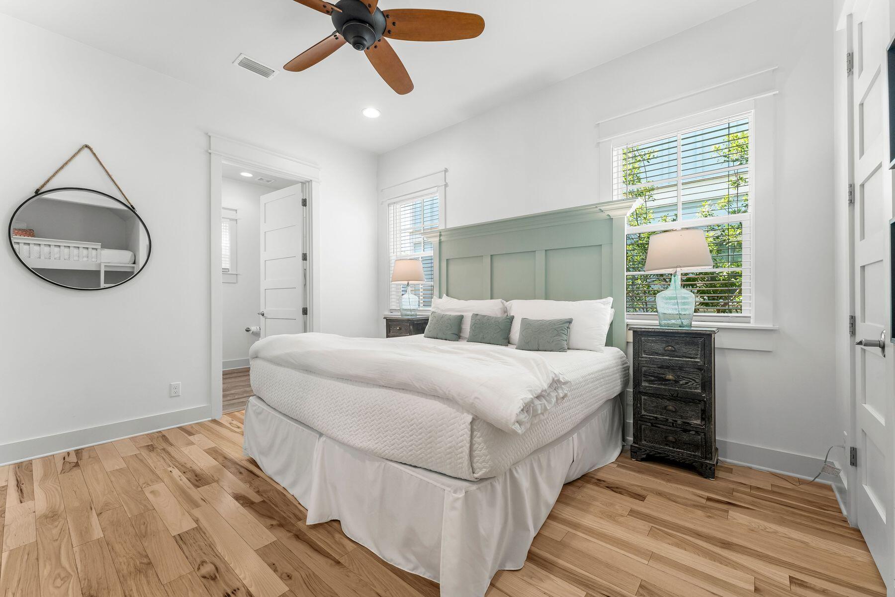 44 The Greenway Loop Inlet Beach, FL 32461 - Photo 14 of 61 a bed room with a bed and a window