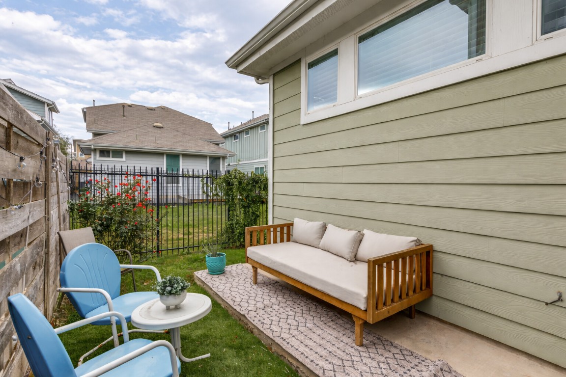 2204 Montague Street Austin, TX 78741 - Photo 24 of 25 a view of a patio in the backyard