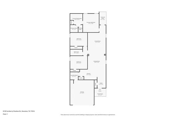 a picture of a floor plan