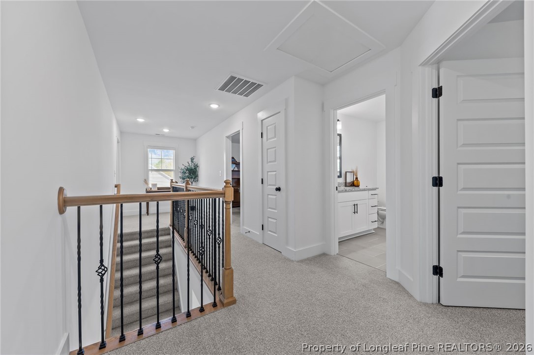 278 Slade Corner Road Raeford, NC 28376 - Photo 32 of 39 a view of hallway with closet