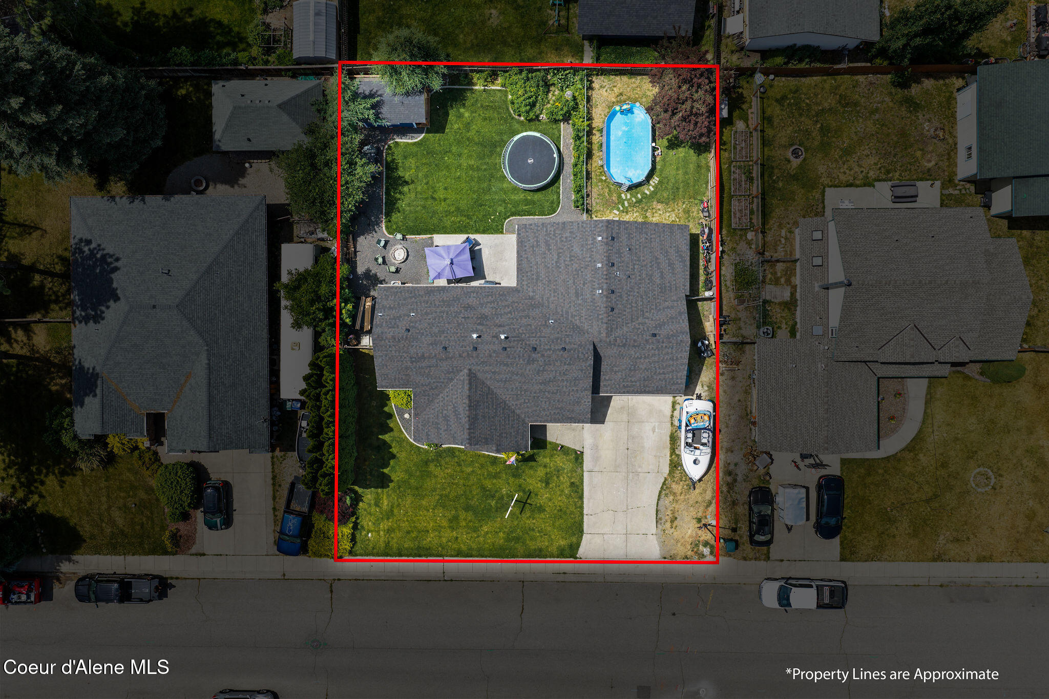 15383 Vernon Street Rathdrum, ID 83858 - Photo 39 of 40 Lot lines are approximate