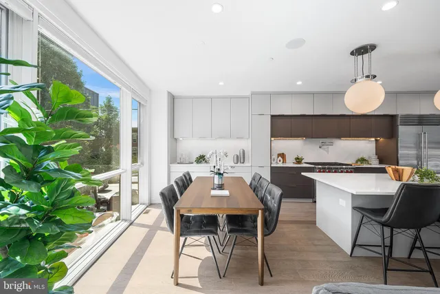 a balcony with view of street