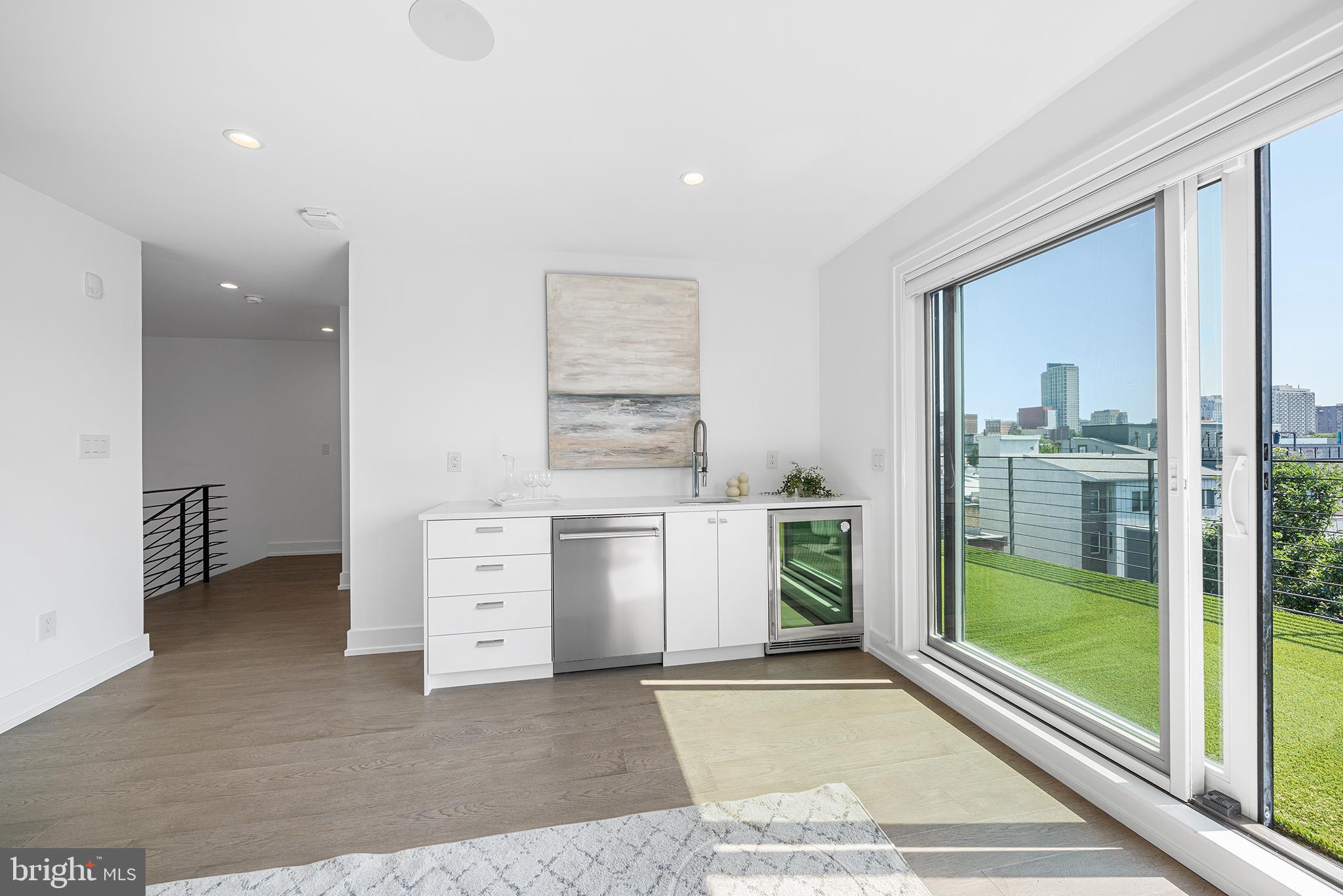 618 South Clarion Street Philadelphia, PA 19147 - Photo 46 of 65 a view of a kitchen with refrigerator and window