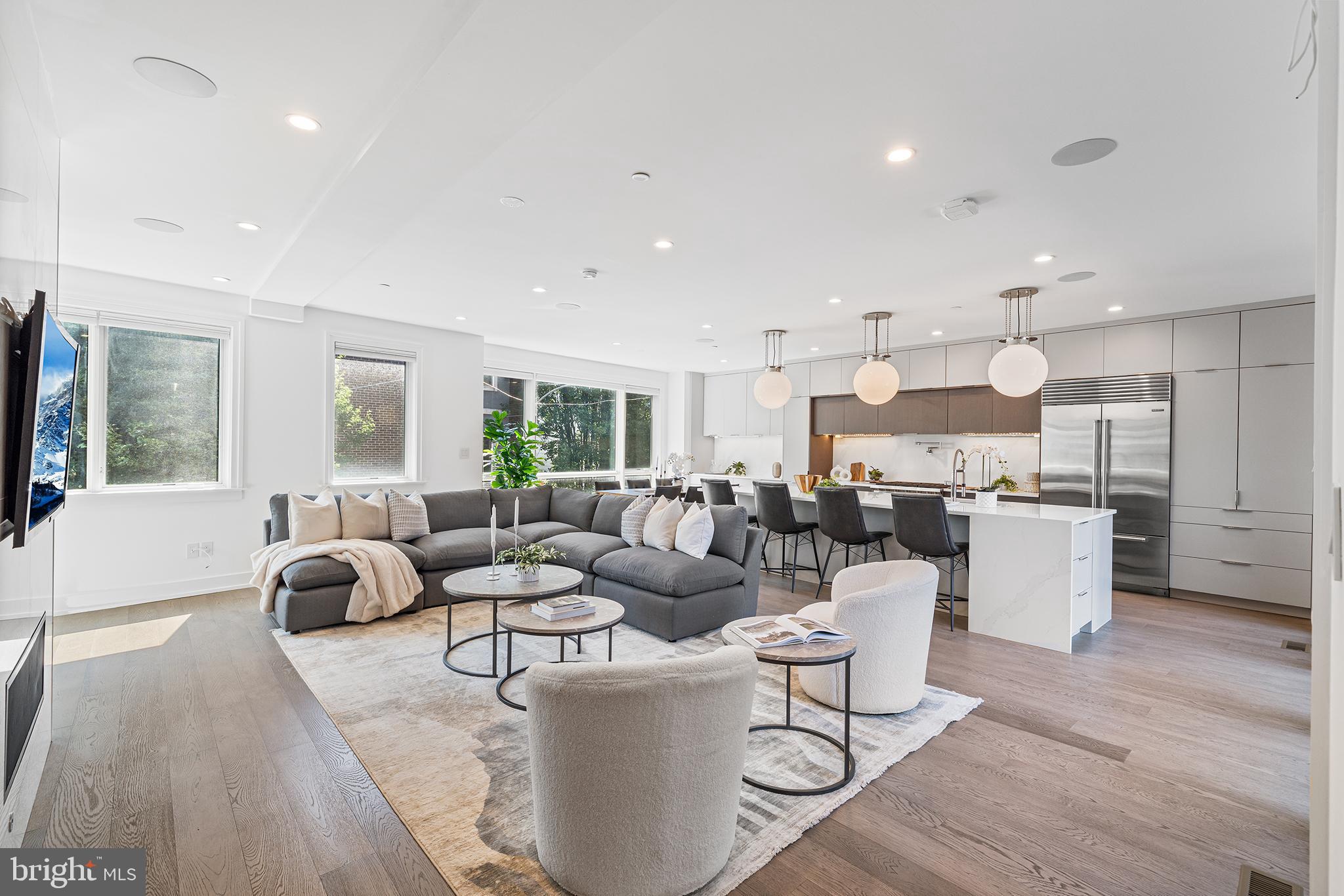 618 South Clarion Street Philadelphia, PA 19147 - Photo 65 of 65 a living room with furniture and a large window