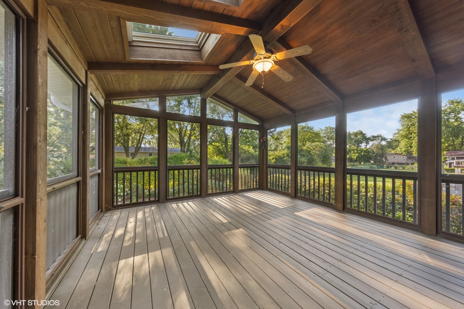 6901 Meadow Crest Drive Downers Grove, IL 60516 - Photo 15 of 42 a view of porch with wooden floor