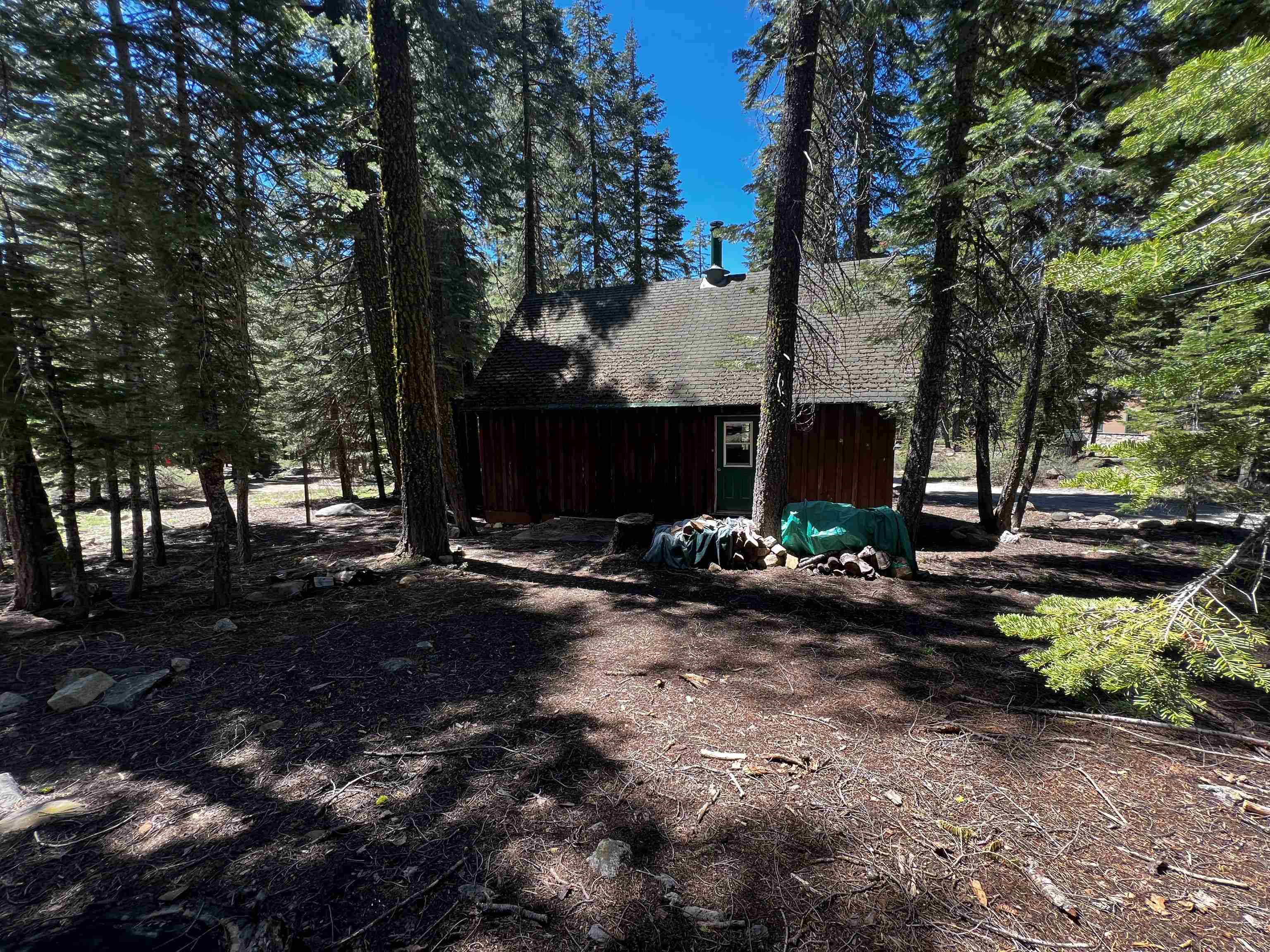 23 Haskell Creek Road, Unit 23 Calpine, CA 96124 - Photo 12 of 15 a view of a street with large trees
