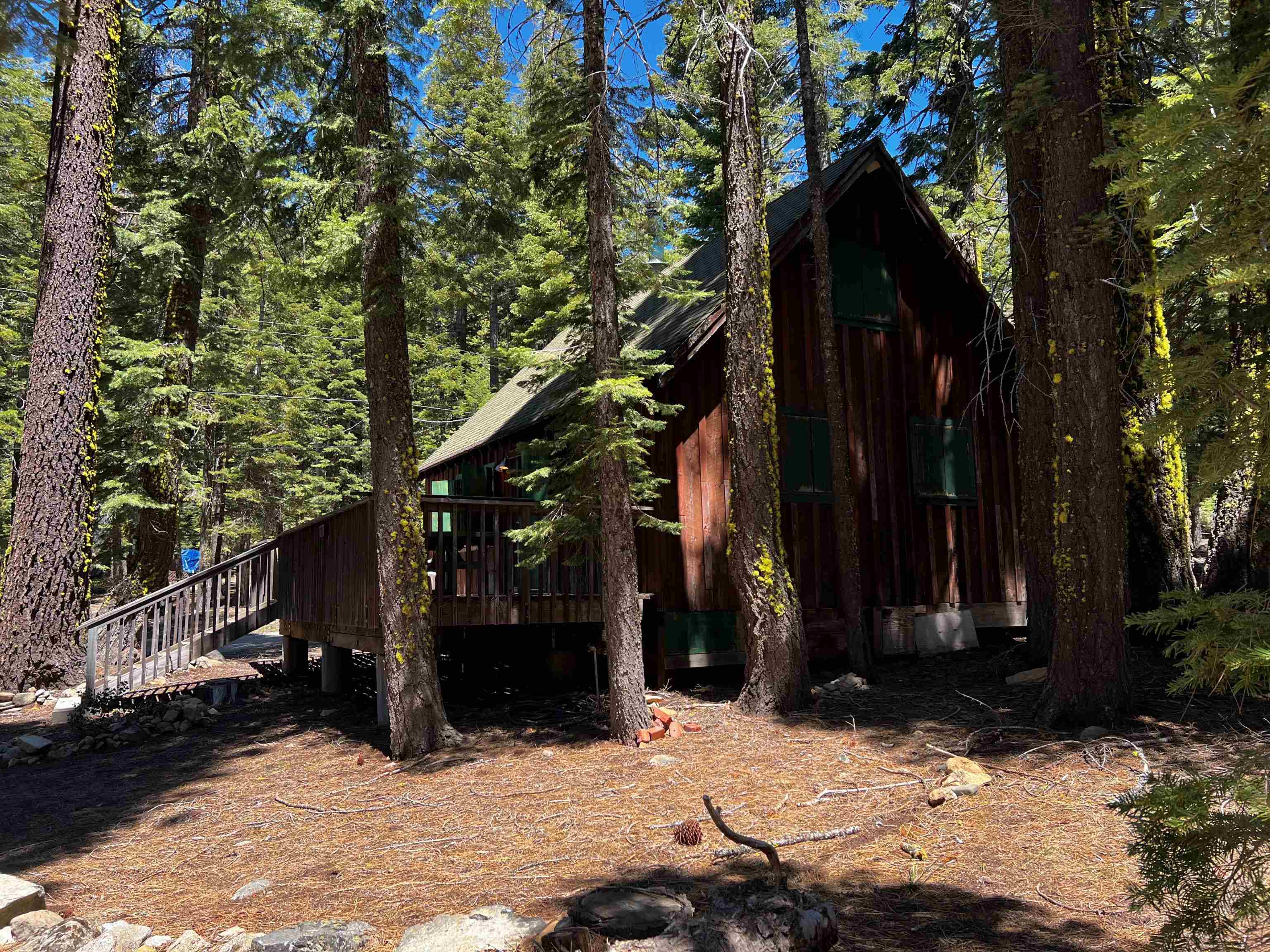 23 Haskell Creek Road, Unit 23 Calpine, CA 96124 - Photo 13 of 15 a view of a house with a yard
