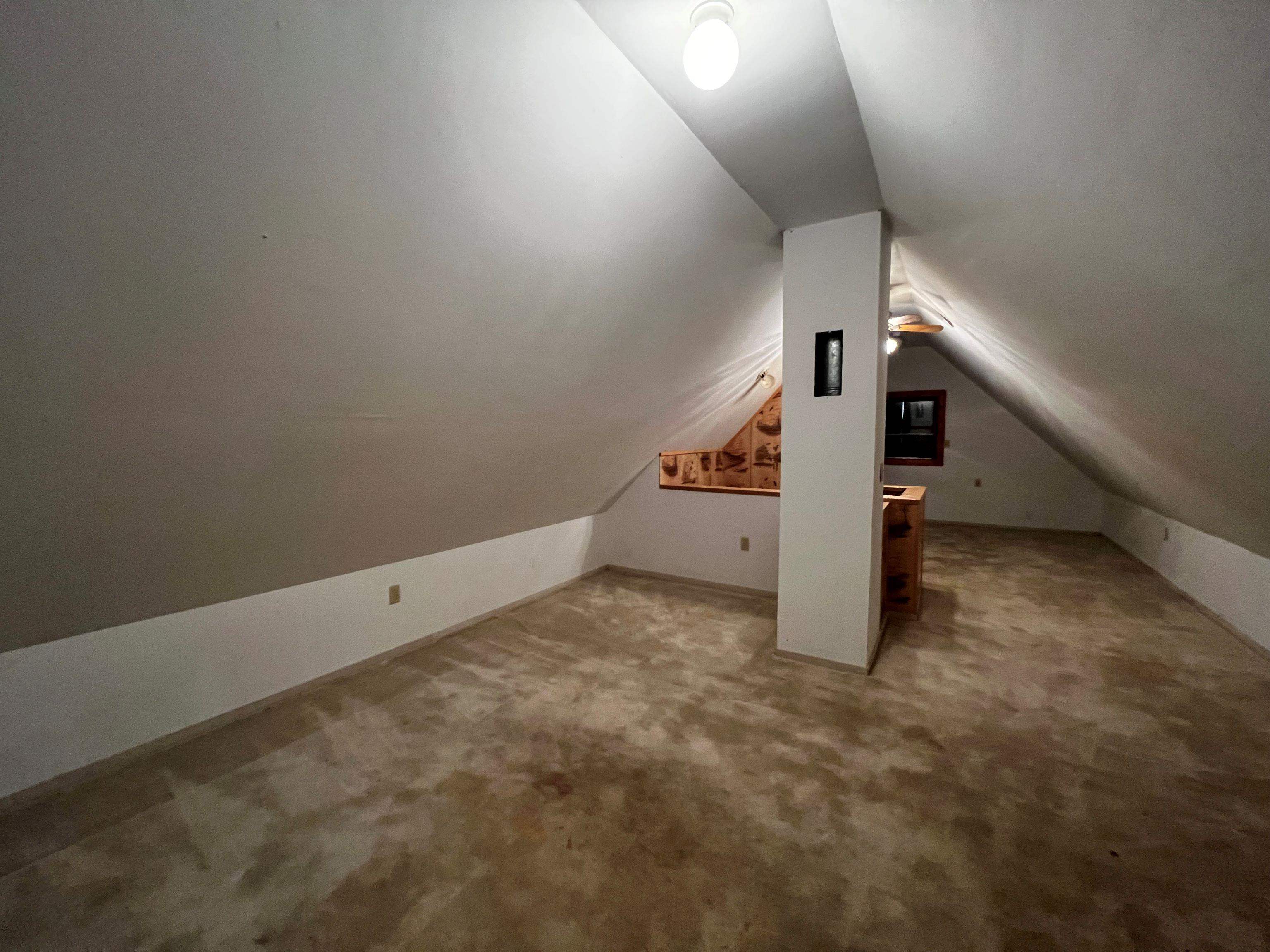 23 Haskell Creek Road, Unit 23 Calpine, CA 96124 - Photo 9 of 15 a view of an empty room with stairs