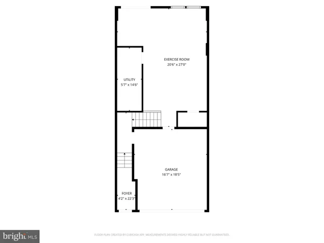 a picture of a bench in front of a wall