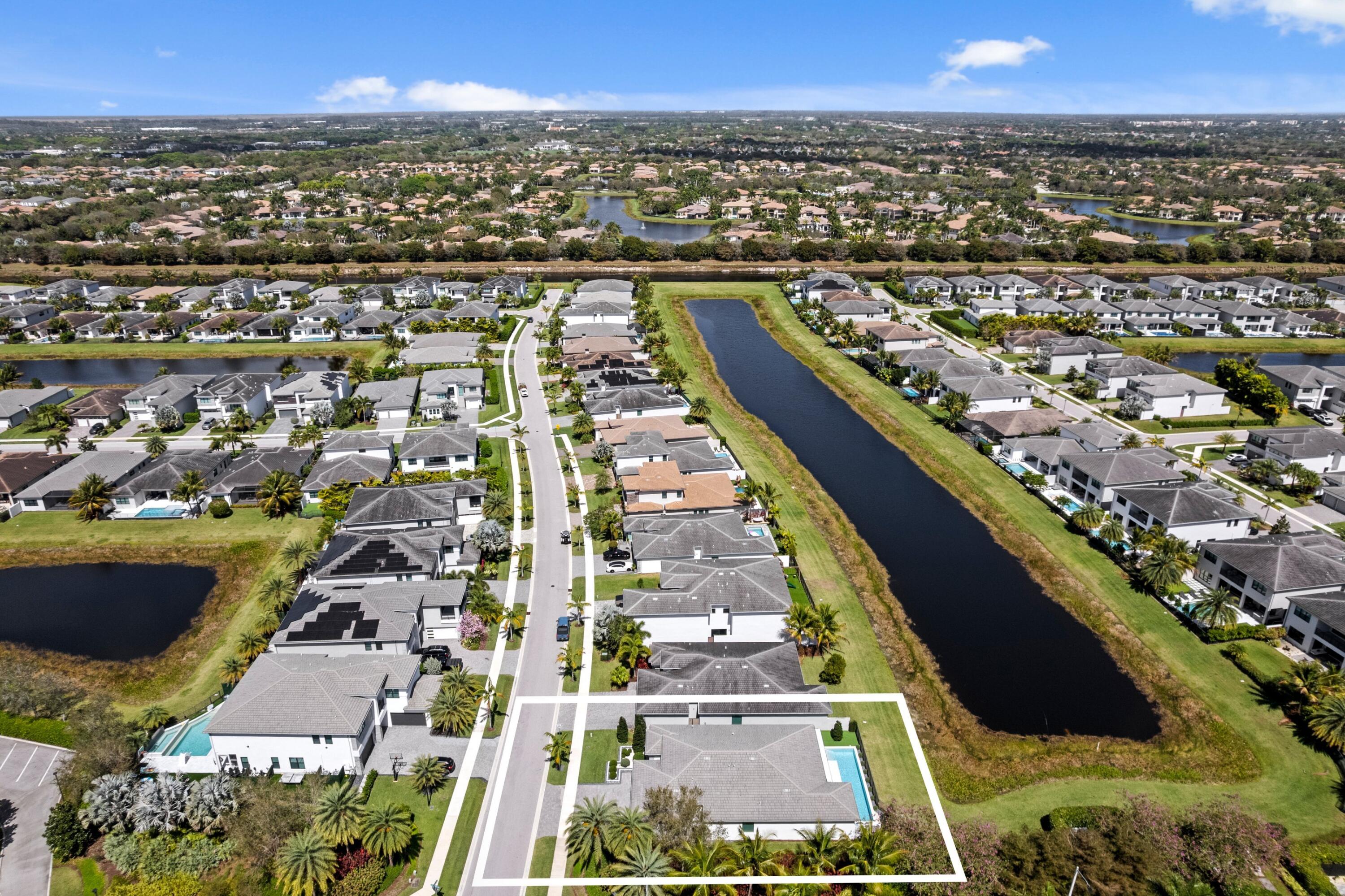 17136 Aquavera Way Boca Raton, FL 33496 - Photo 3 of 70 Aerial Neighborhood View