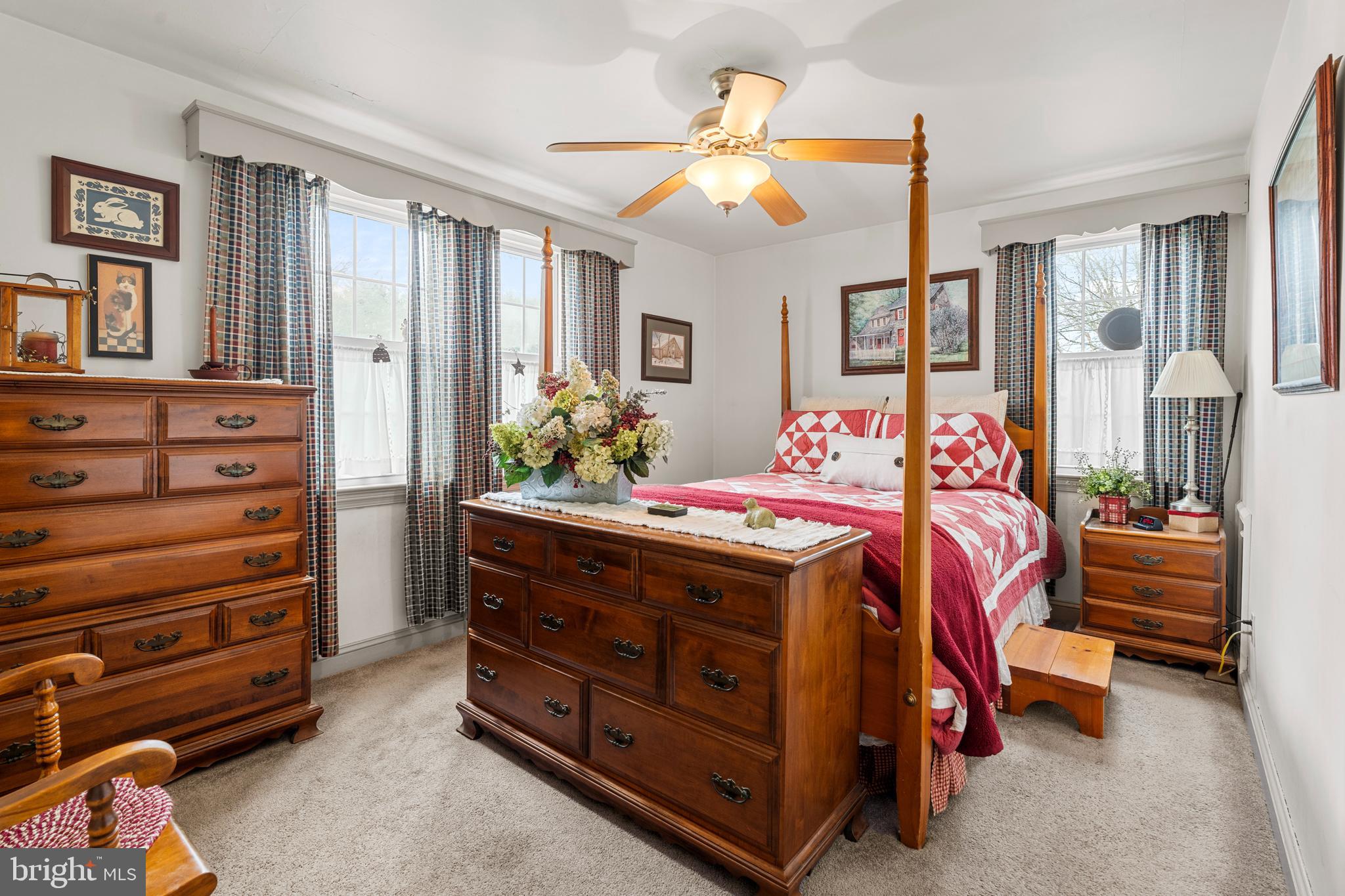 524 Scott Road Perkasie, PA 18944 - Photo 14 of 38 a bedroom with a bed and a dresser