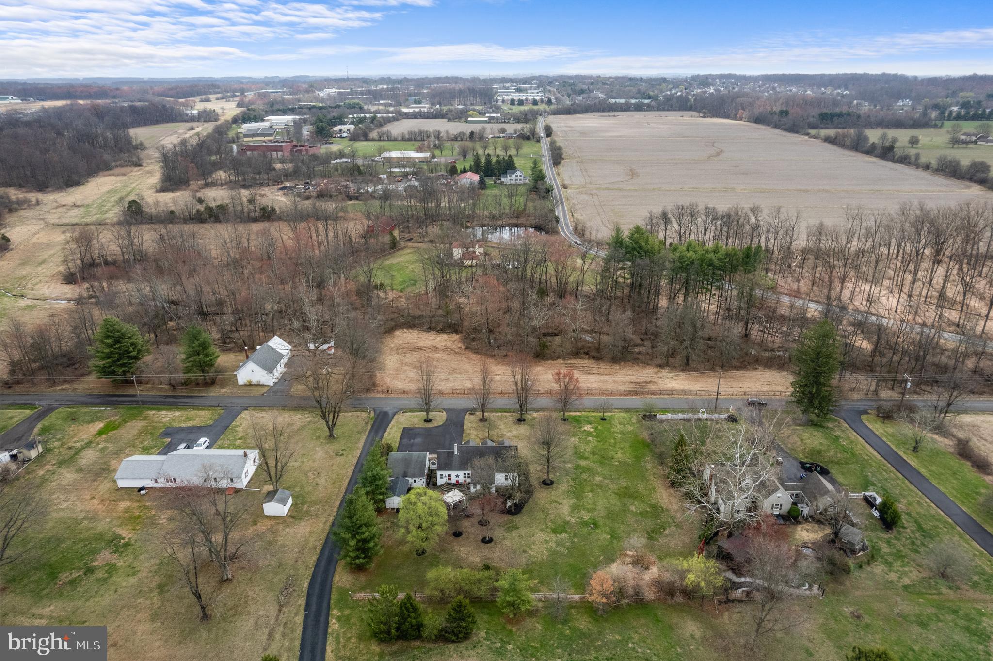 524 Scott Road Perkasie, PA 18944 - Photo 29 of 38 a view of a lake with a mountain in the background