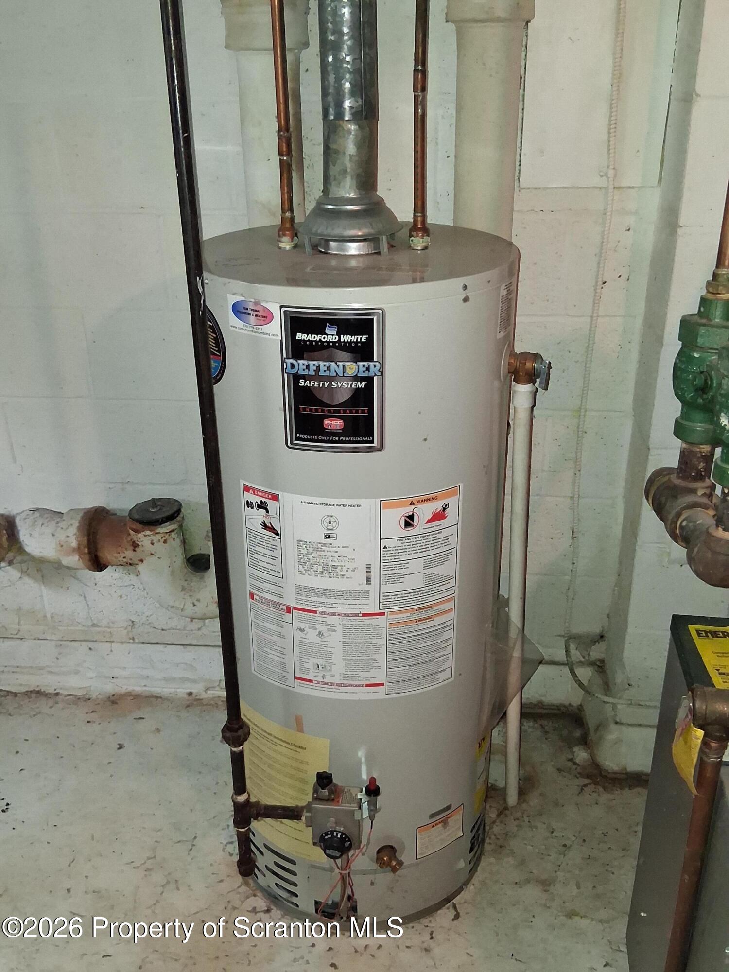 5 Monarch Road Wilkes Barre, PA 18706 - Photo 33 of 35 a view of water heater room