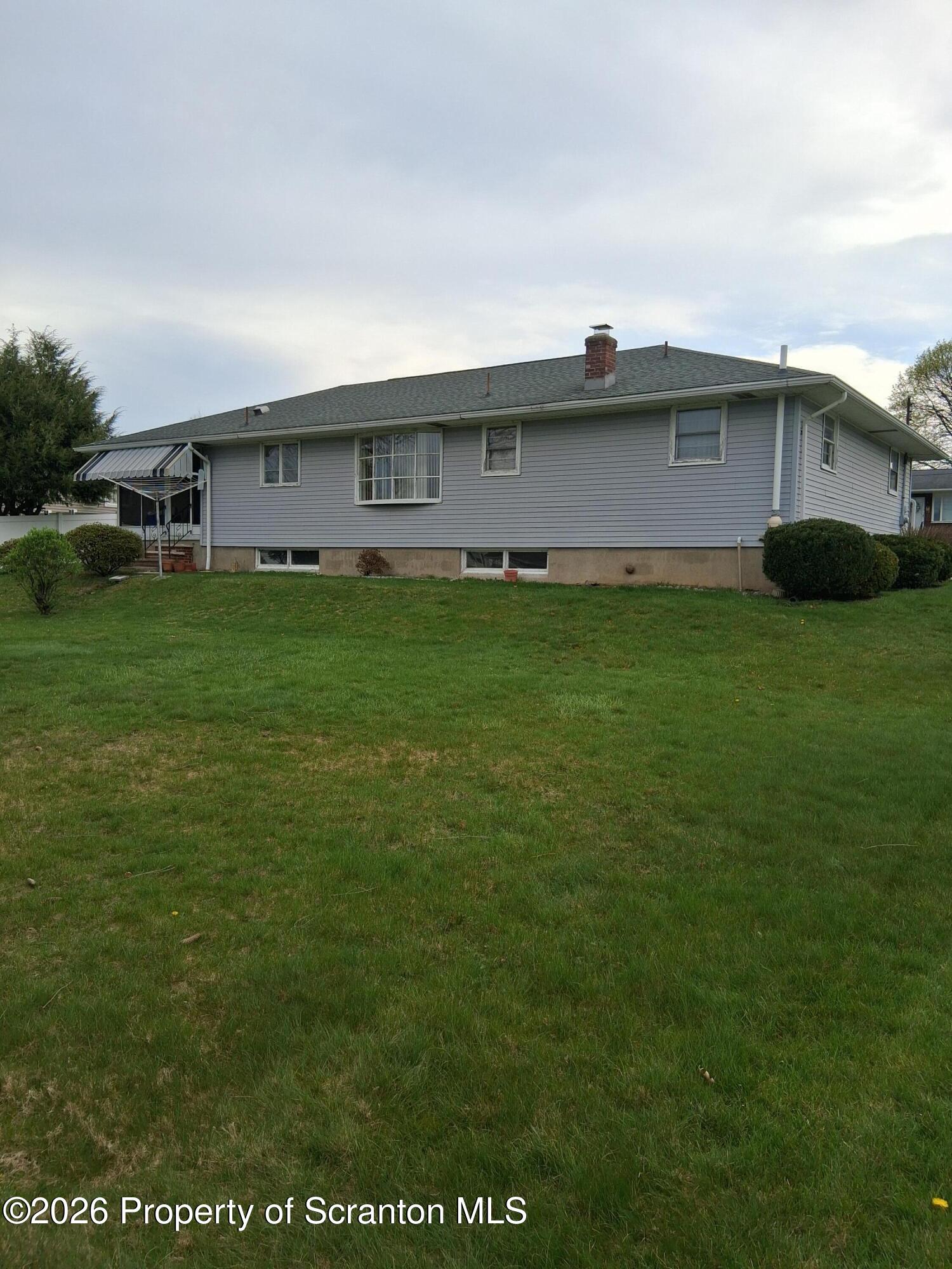 5 Monarch Road Wilkes Barre, PA 18706 - Photo 7 of 35 a view of a back yard of the house