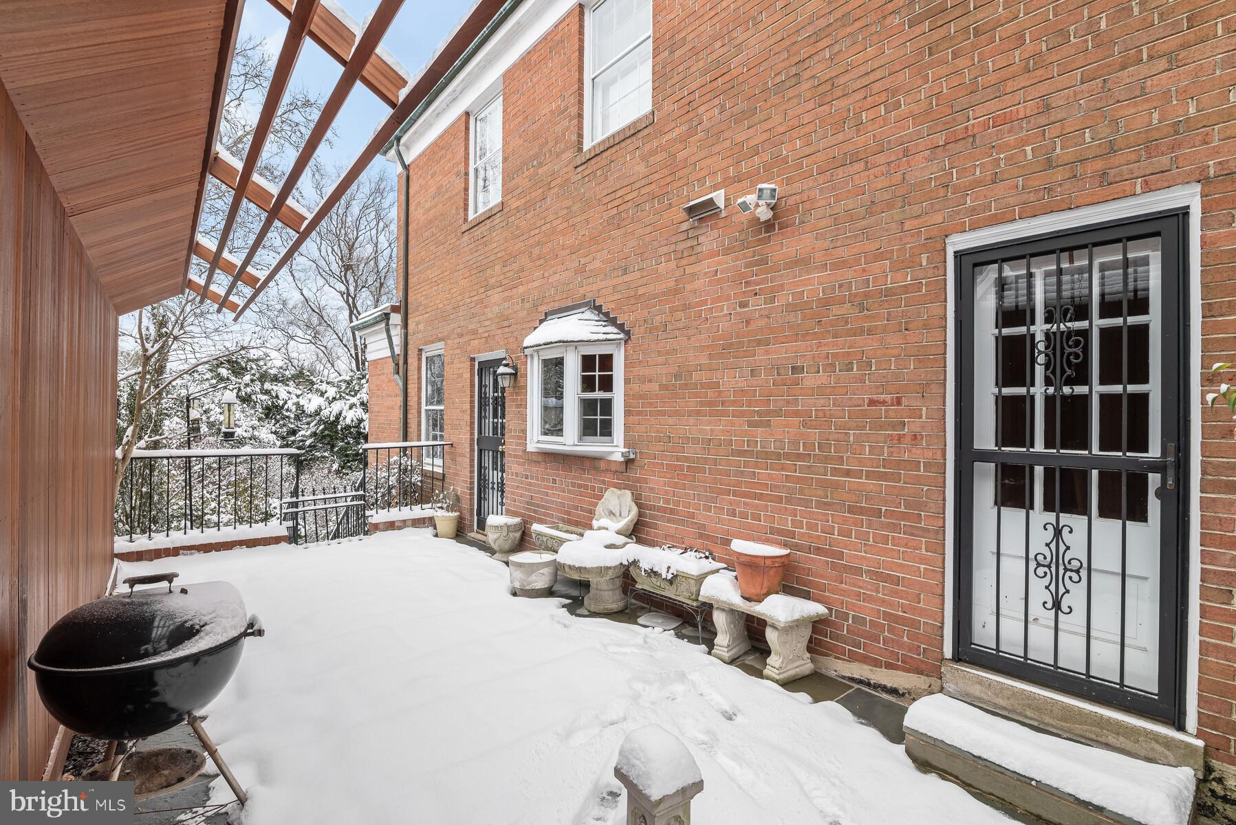 4907 Sangamore Road Bethesda, MD 20816 - Photo 41 of 44 Side Patio off the Kitchen