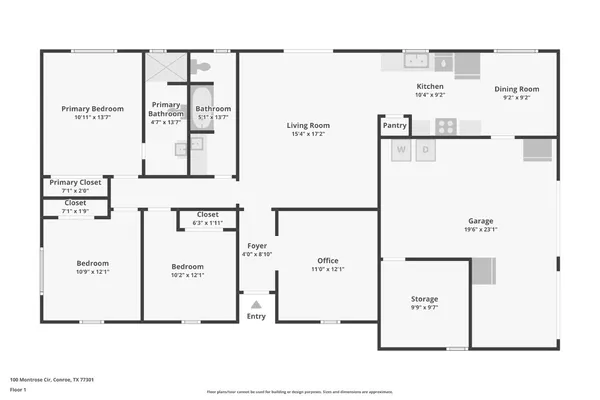 $215,000 | 100 Montrose Circle, Conroe, TX 77301