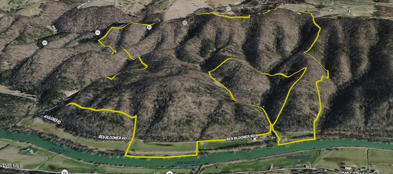 310-ac Ben Bloomer Road Sneedville, TN 37869 - Photo 97 of 98 Hancock Co TN 310.65 Maple_Aerial_5