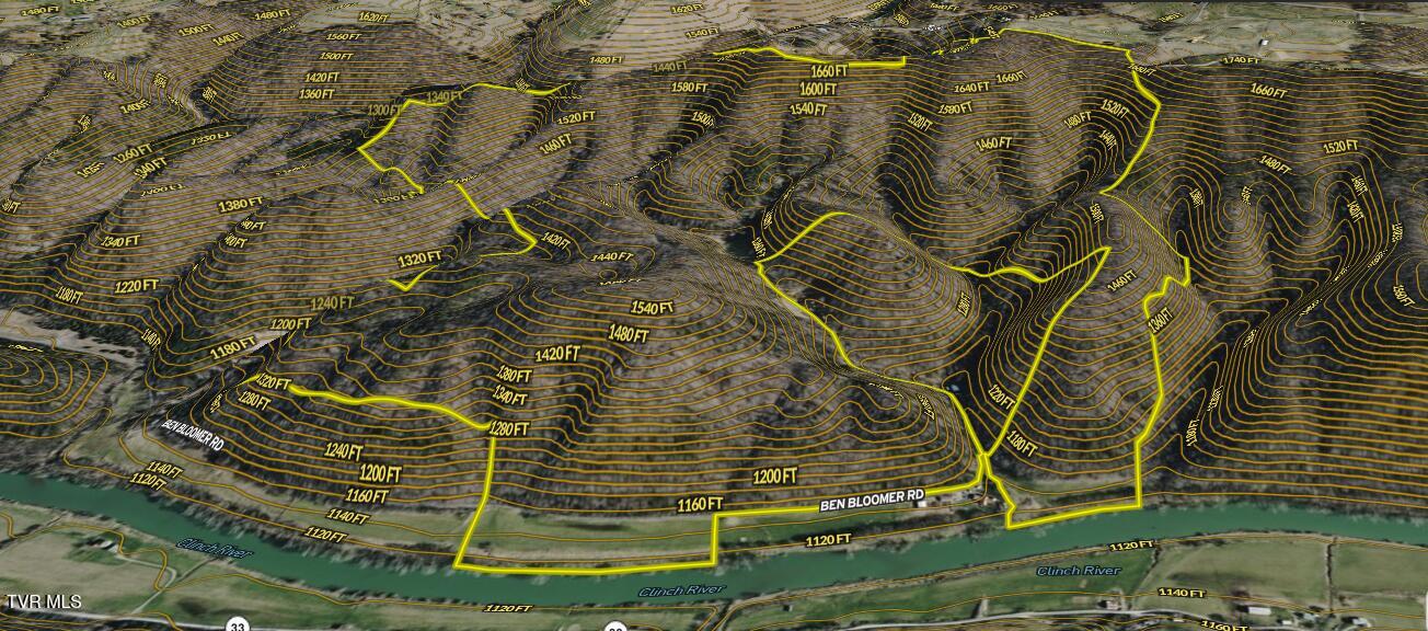 310-ac Ben Bloomer Road Sneedville, TN 37869 - Photo 98 of 98 Hancock Co TN 310.65 Maple_Aerial_6