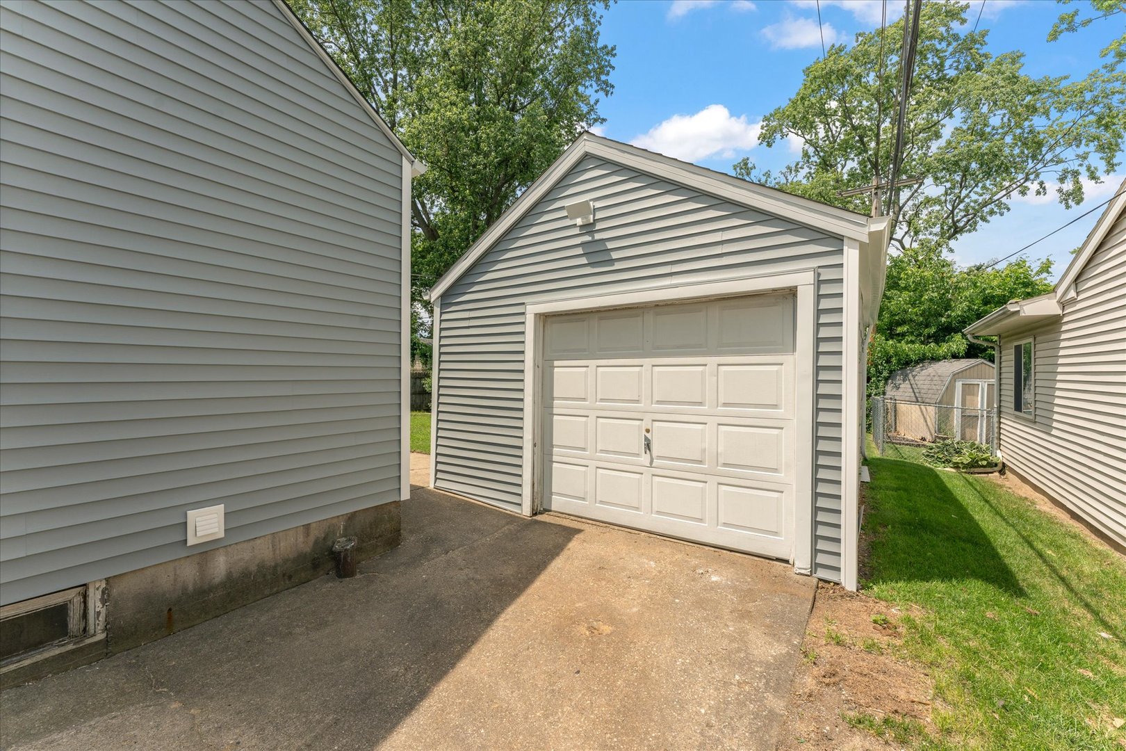 305 South Fair Street Champaign, IL 61821 - Photo 35 of 41 a view of a house with a yard and garage