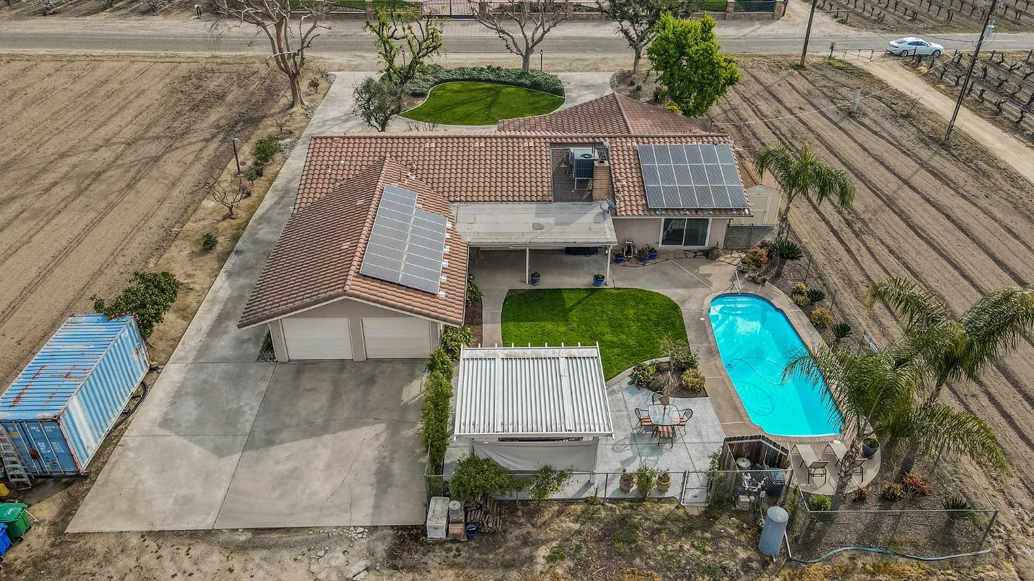 6233 South Armstrong Avenue Fowler, CA 93625 - Photo 30 of 30 an aerial view of a house