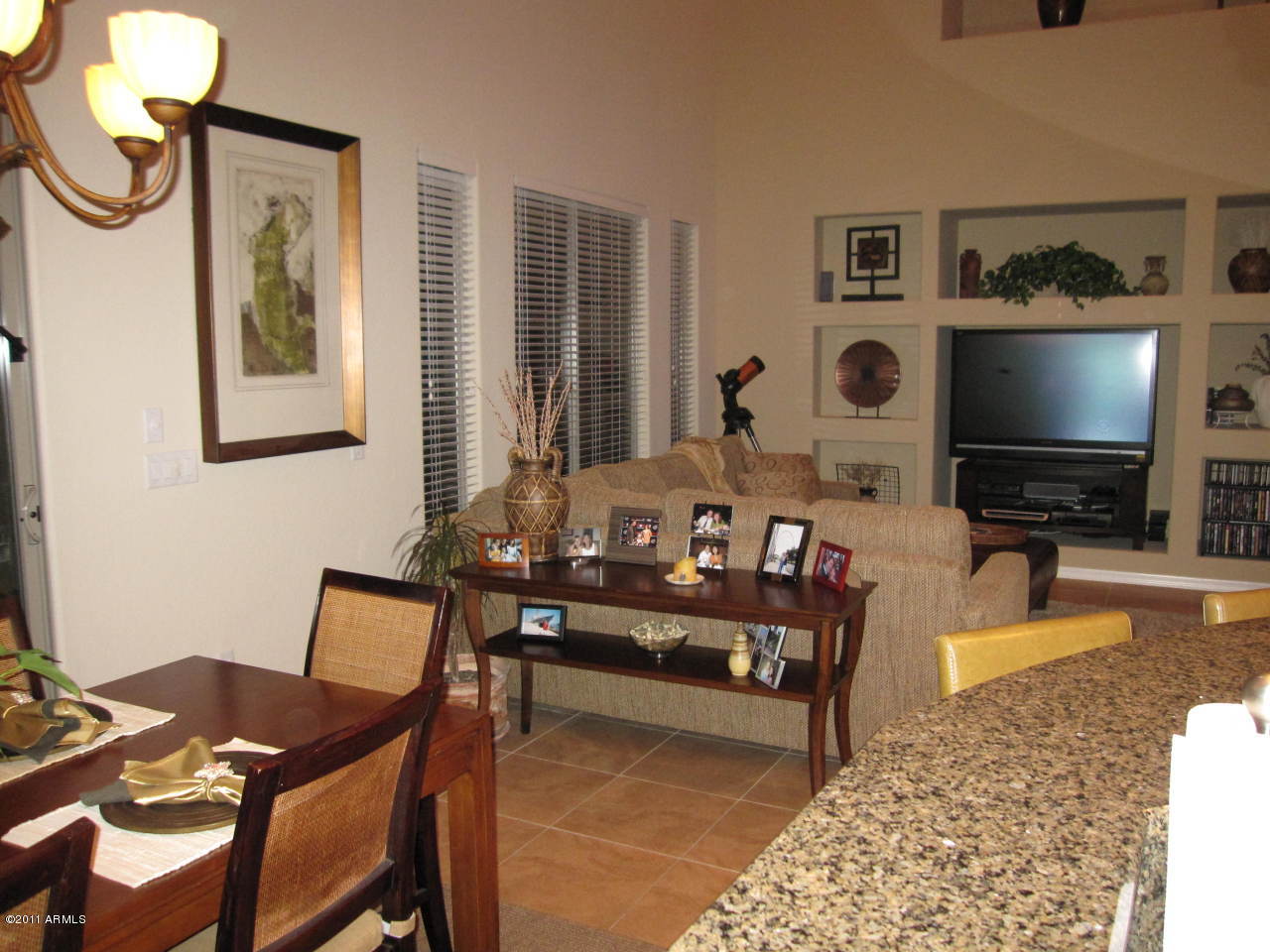 3974 East Hashknife Road Phoenix, AZ 85050 - Photo 4 of 20 Kitchen to Living Room