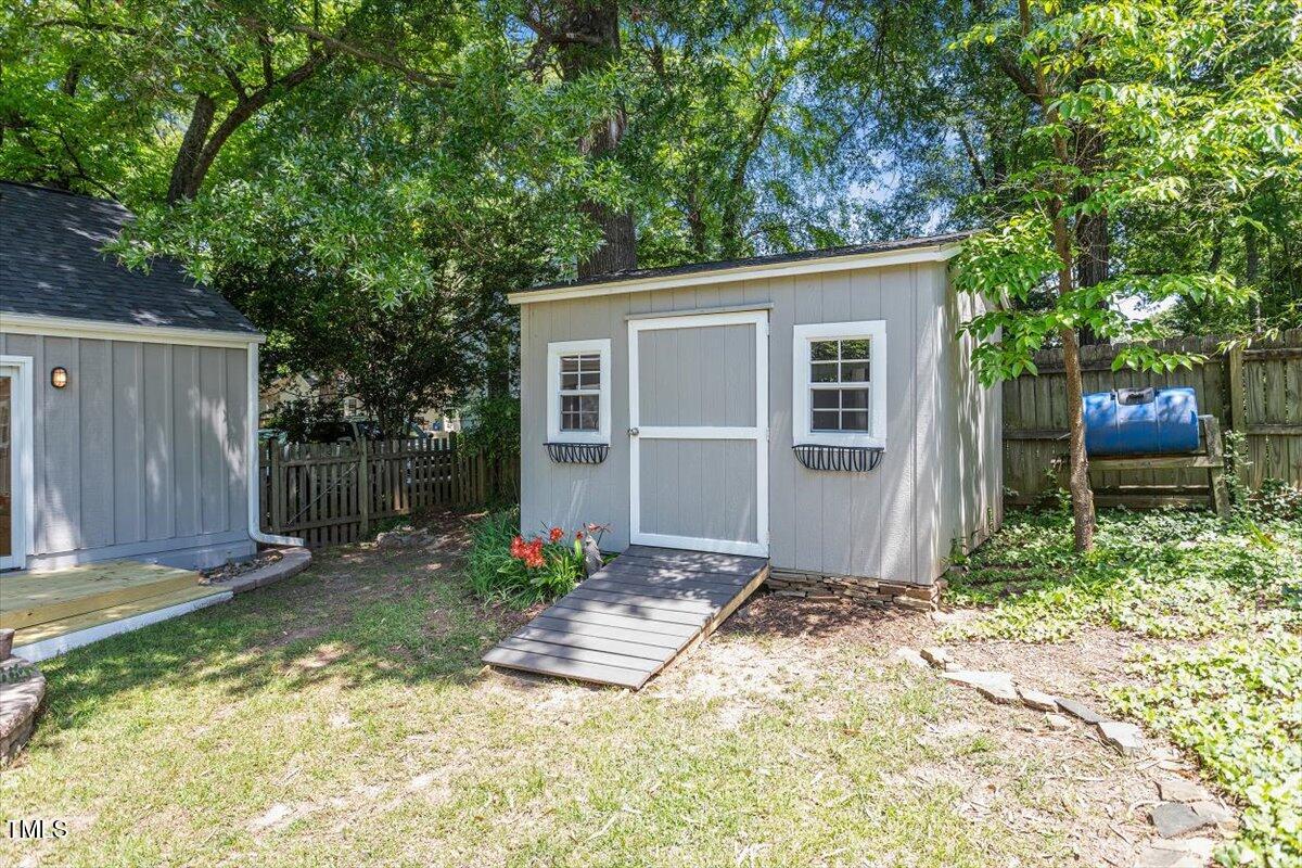 2823 Fowler Avenue Raleigh, NC 27607 - Photo 30 of 30 Garden shed