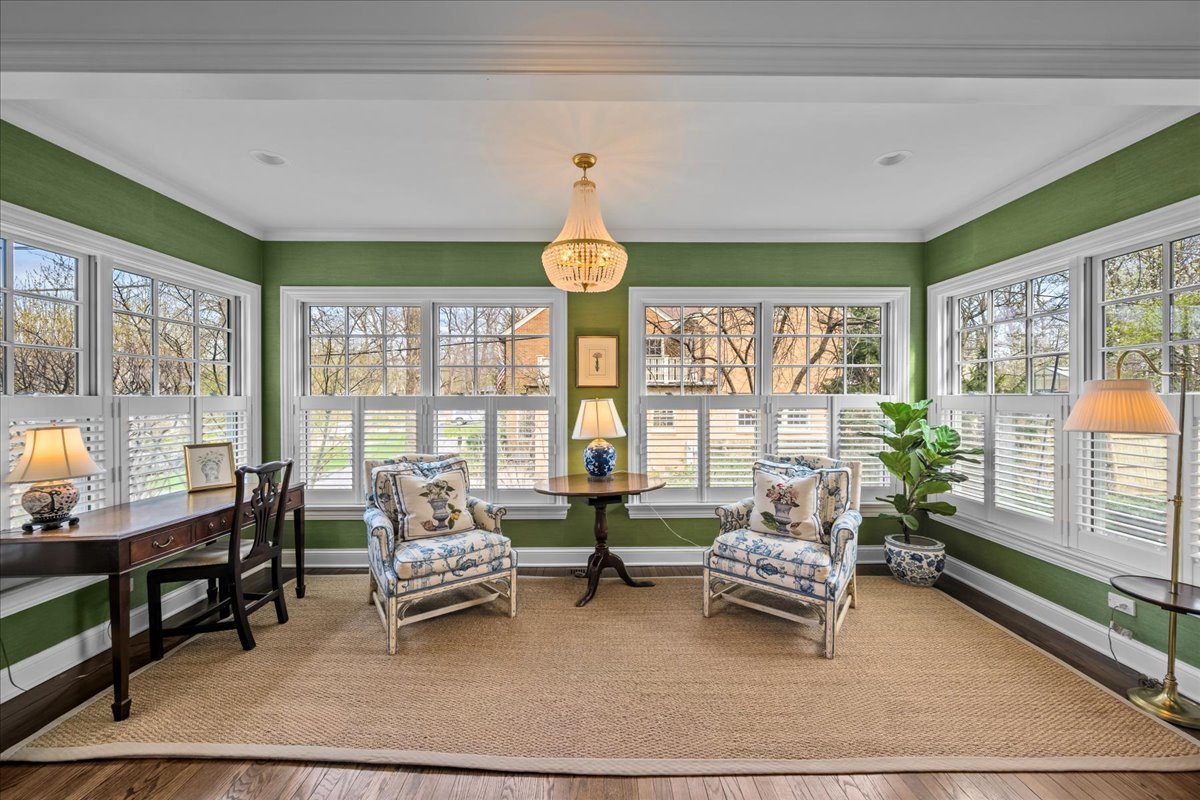 129 Ravine Forest Drive Lake Bluff, IL 60044 - Photo 11 of 50 a living room with furniture and a large window
