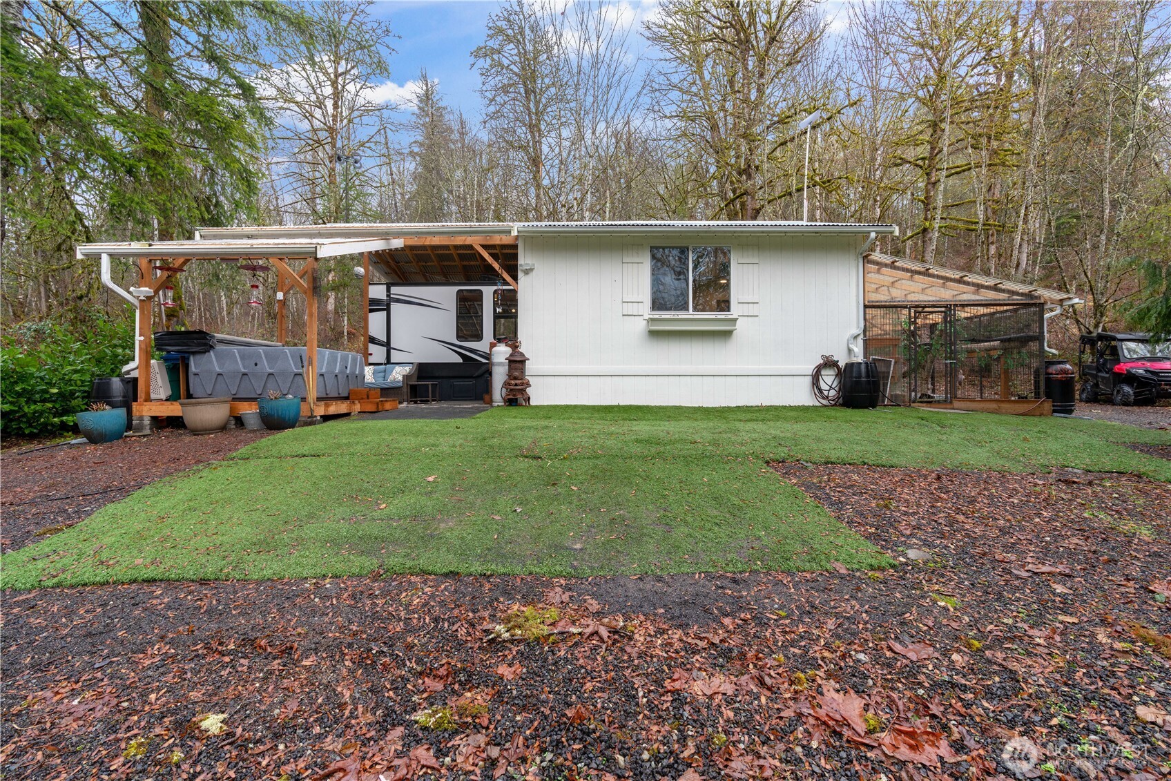 13620 Kelly Road Northeast Duvall, WA 98019 - Photo 15 of 28 a view of a yard in front of house