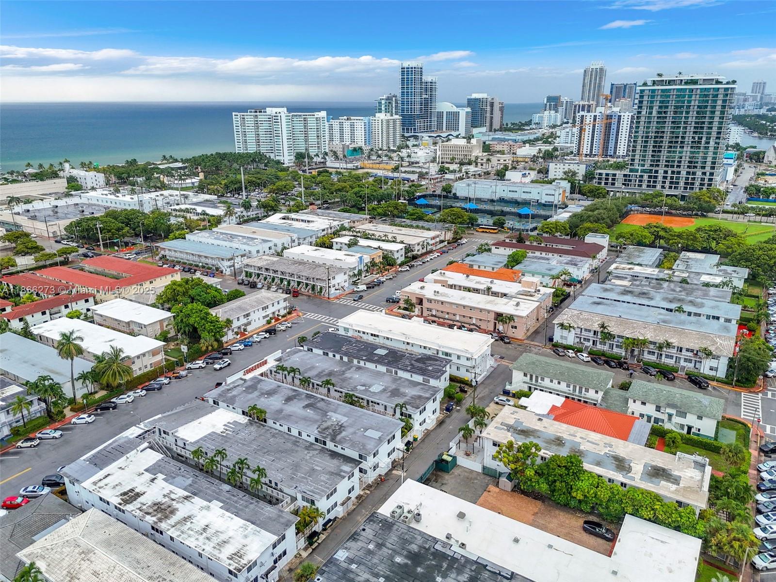 7424 Byron Avenue, Unit 2B Miami Beach, FL 33141 - Photo 21 of 25 a city view with lot of high rise buildings