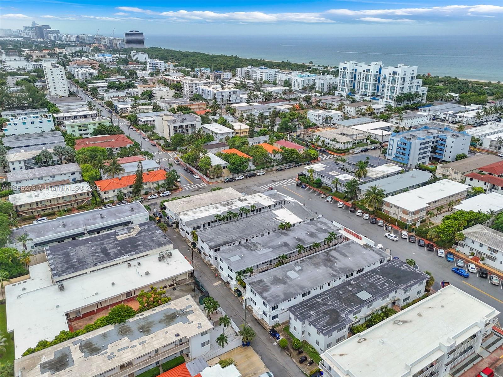 7424 Byron Avenue, Unit 2B Miami Beach, FL 33141 - Photo 23 of 25 an aerial view of a city