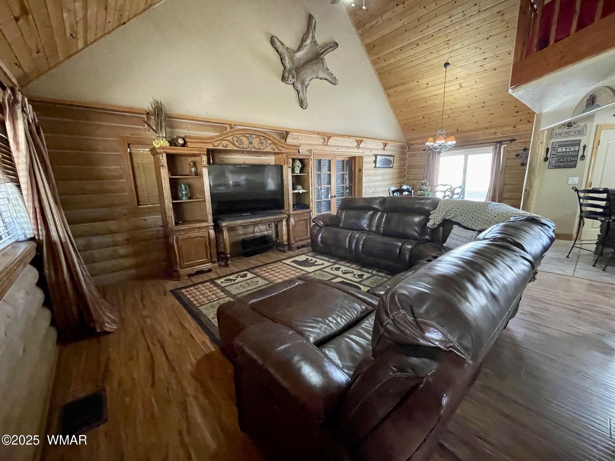 183 North Becker Lake Road Springerville, AZ 85938 - Photo 7 of 41 a living room with furniture and a flat screen tv