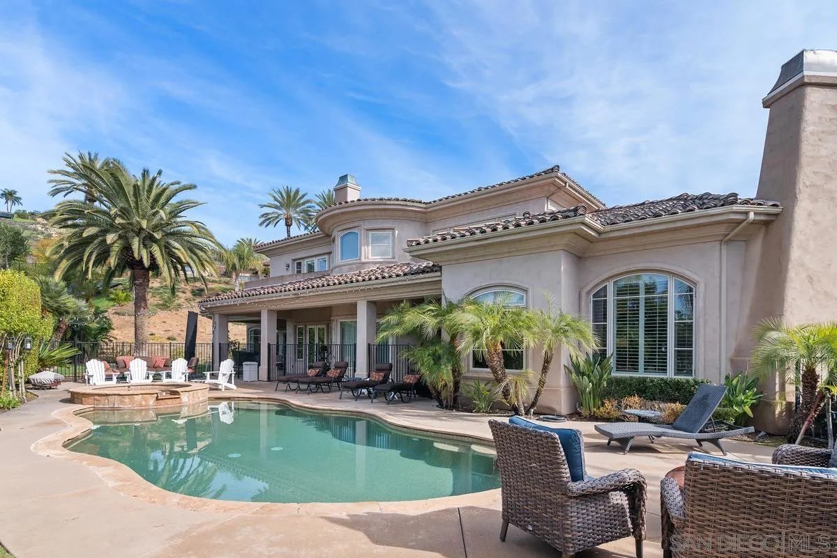 14360 Ciera Court Poway, CA 92064 - Photo 28 of 29 a view of a house with swimming pool and a chairs
