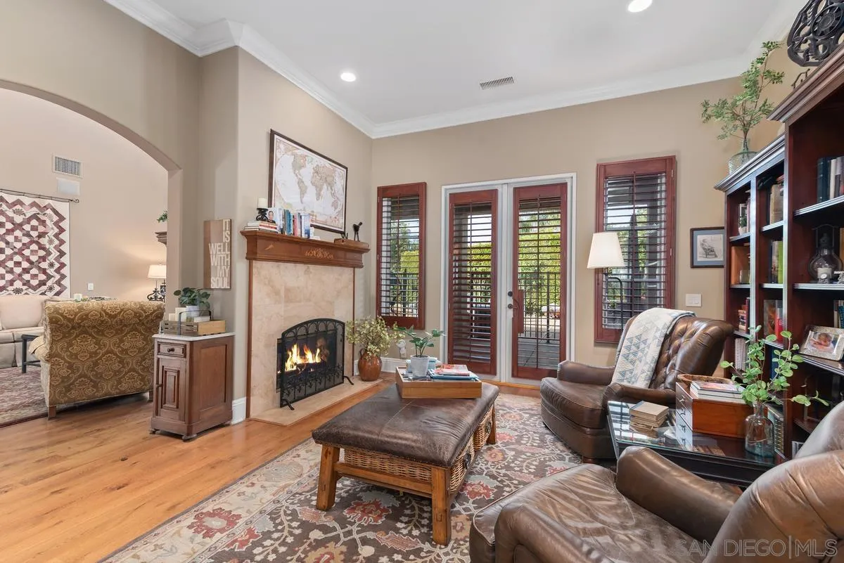 14360 Ciera Court Poway, CA 92064 - Photo 7 of 29 a living room with furniture and a fireplace