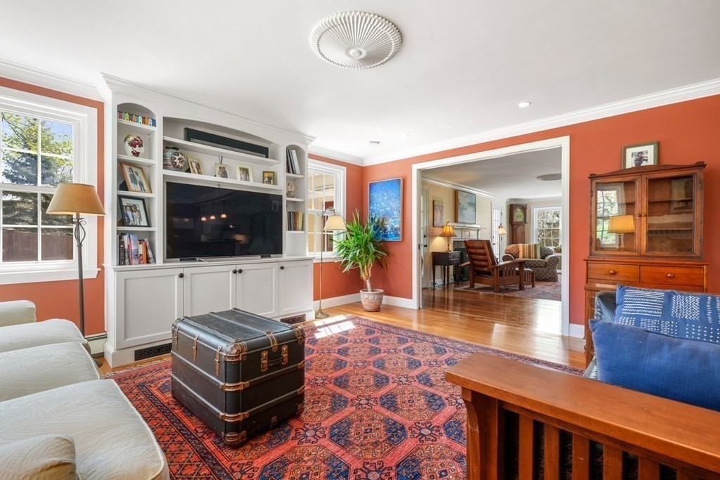 31 Malcolm Road Boston, MA 02130 - Photo 17 of 35 a living room with furniture and a flat screen tv