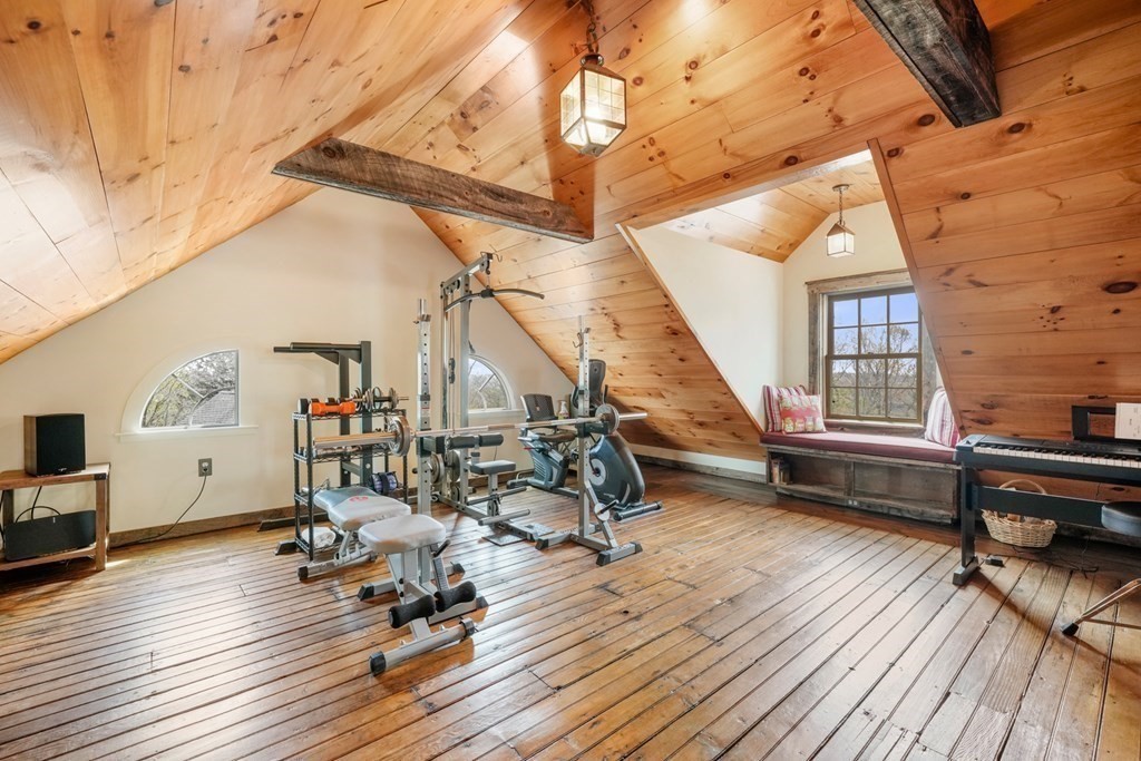 31 Malcolm Road Boston, MA 02130 - Photo 34 of 35 a view of a livingroom with wooden floor and furniture