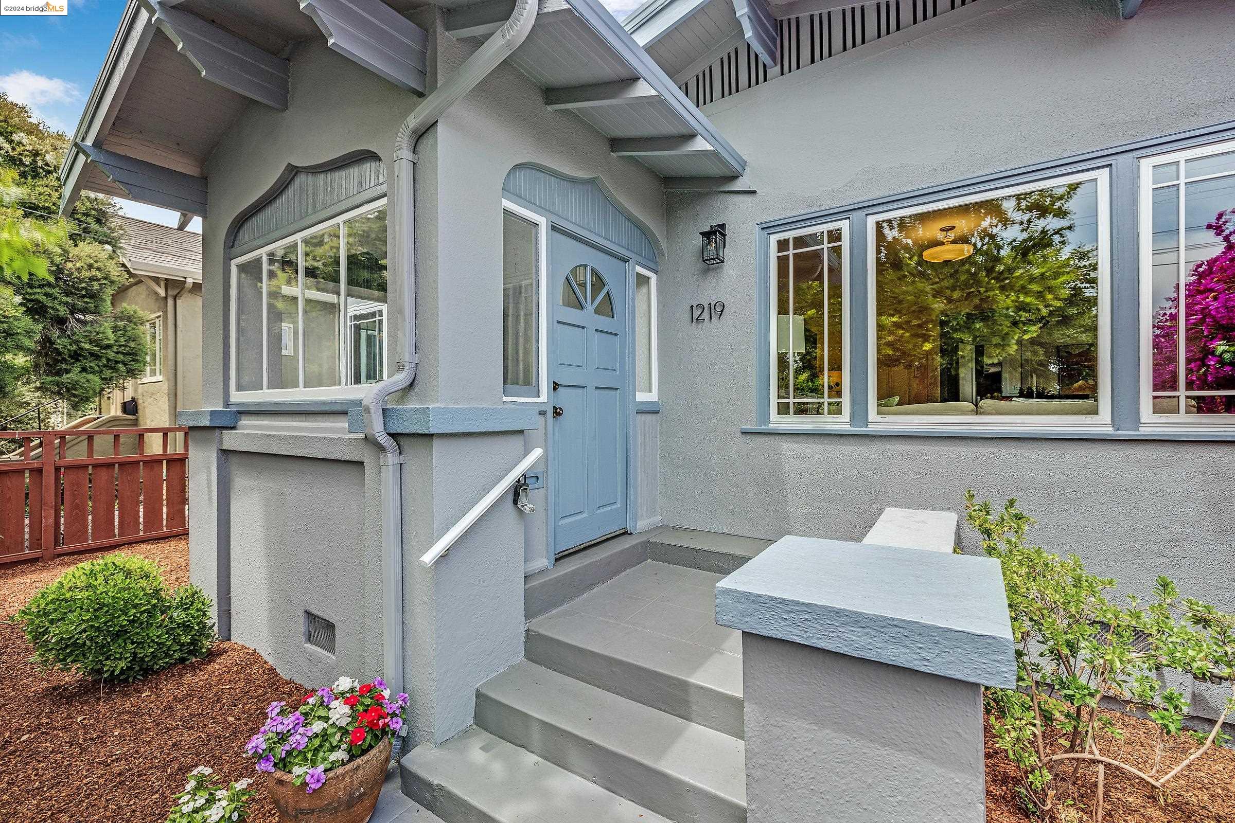 1219 Allston Way Berkeley, CA 94702 - Photo 1 of 1 a front view of a house with outdoor seating