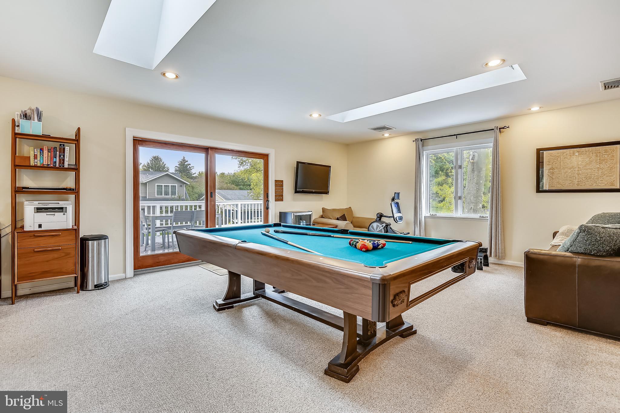 615 Burley Road Annapolis, MD 21409 - Photo 12 of 42 Loft rec room with skylights