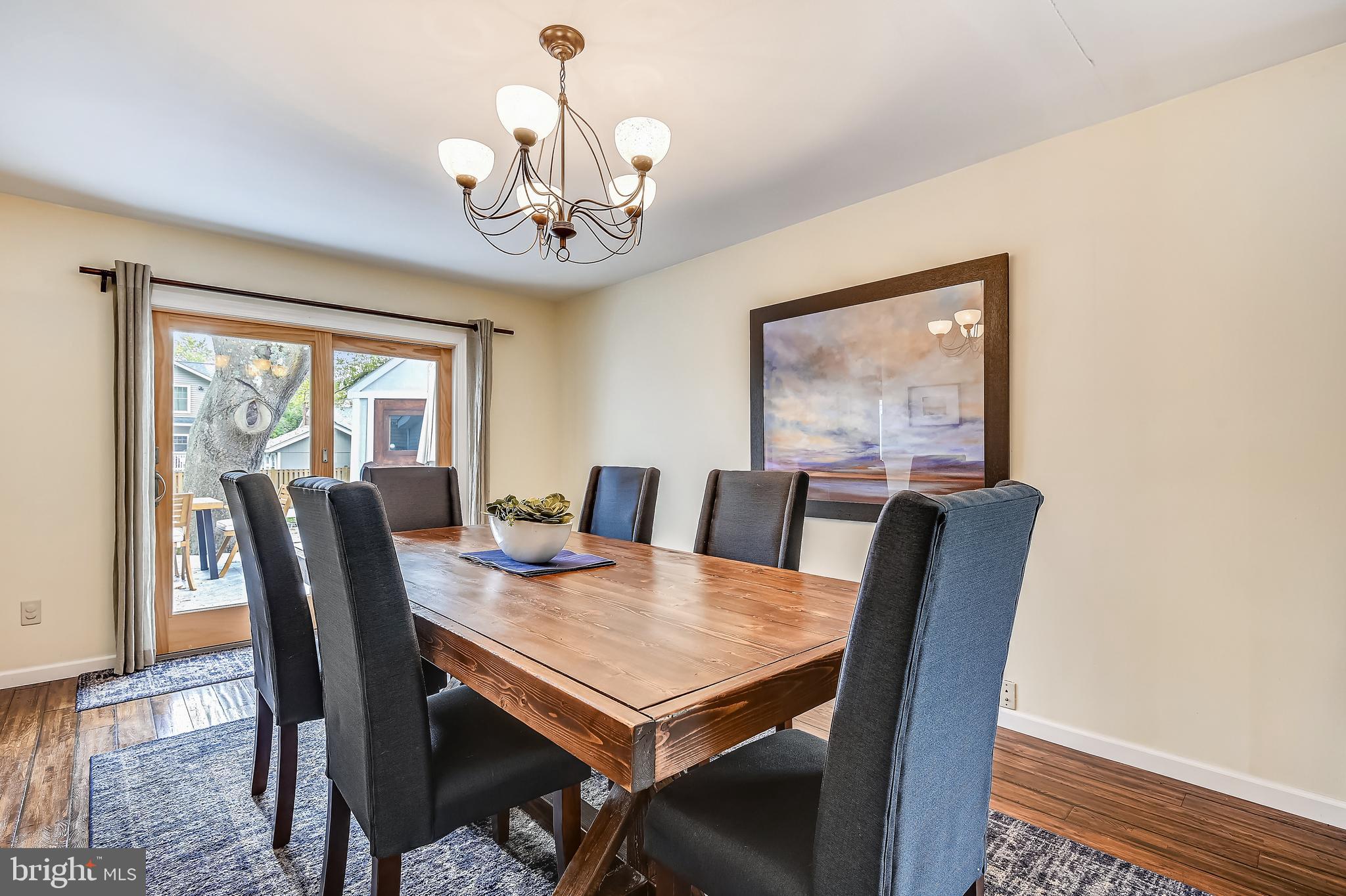 615 Burley Road Annapolis, MD 21409 - Photo 15 of 42 Dining room has sliders that lead to lower deck