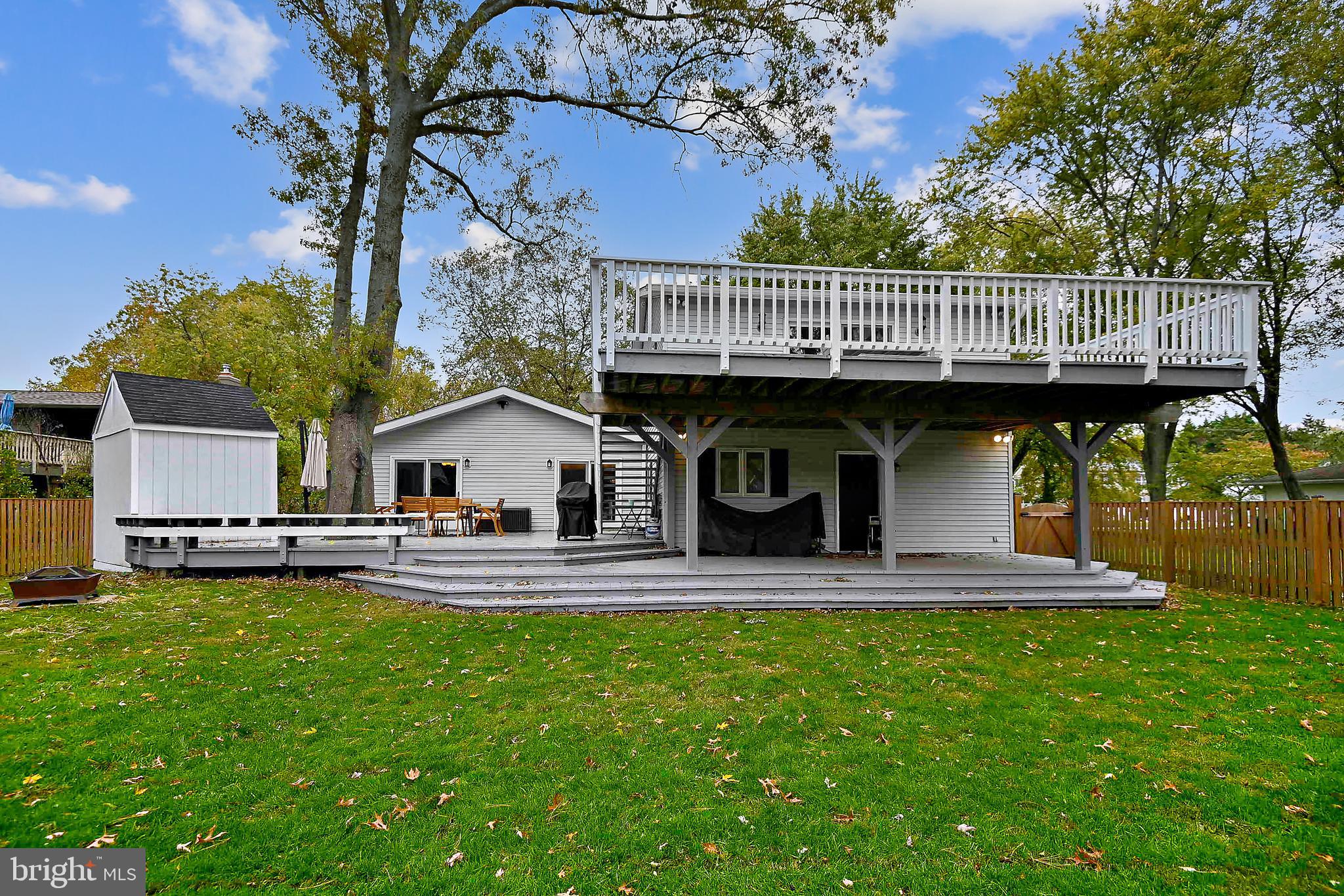 615 Burley Road Annapolis, MD 21409 - Photo 35 of 42 Flat, spacious backyard with cedar fence