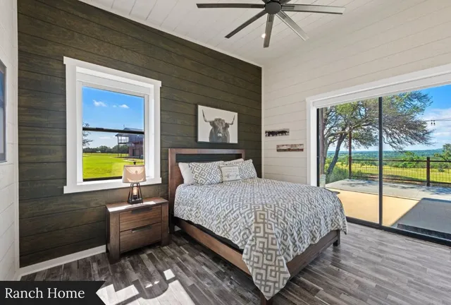 a view of an outdoor space and a lake view