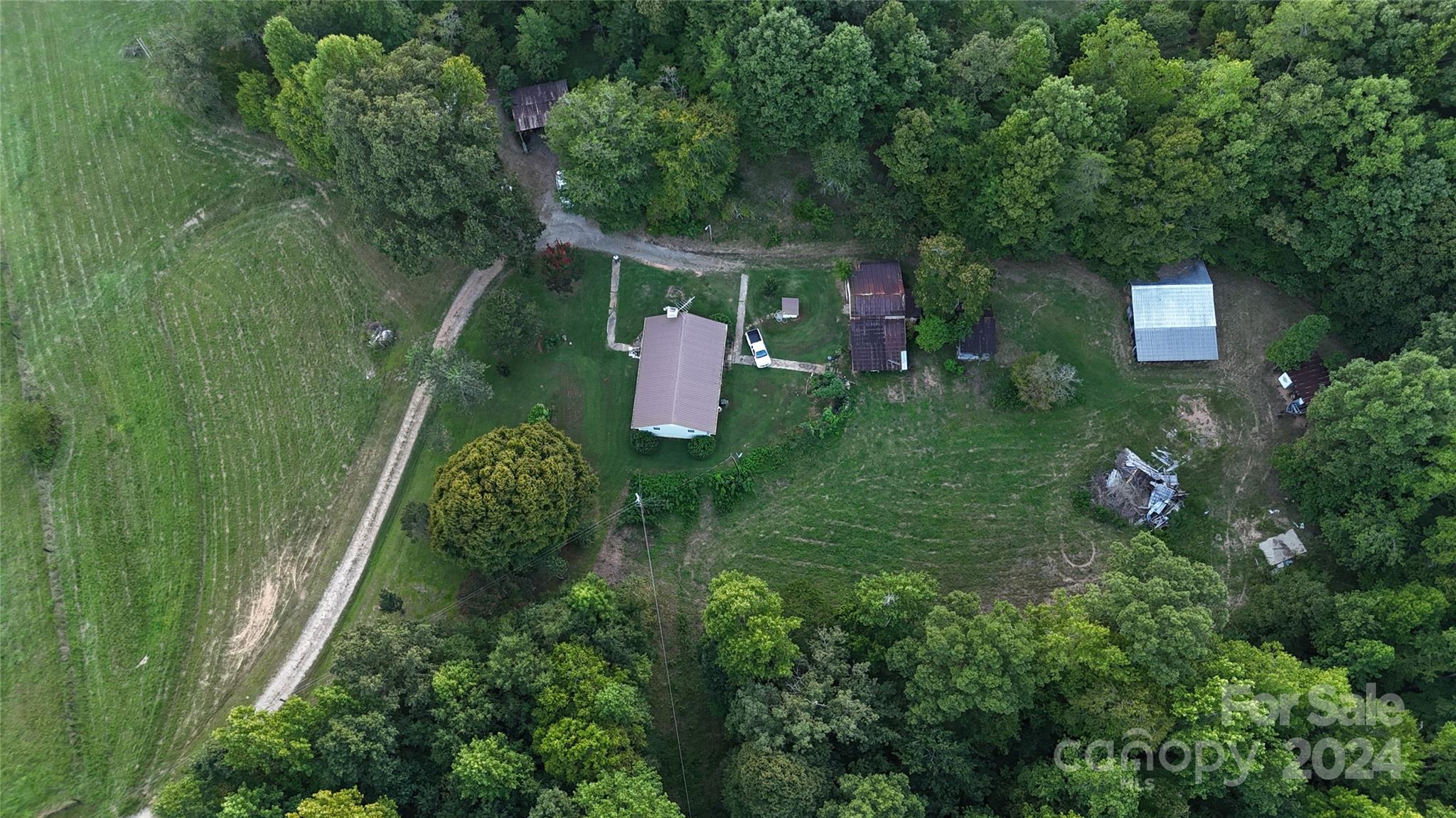 206 Fallen Oaks Lane Rutherfordton, NC 28139 - Photo 5 of 26 a green field with lots of trees