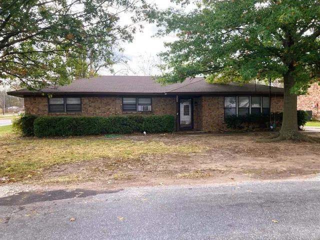 a house with a tree in front of it