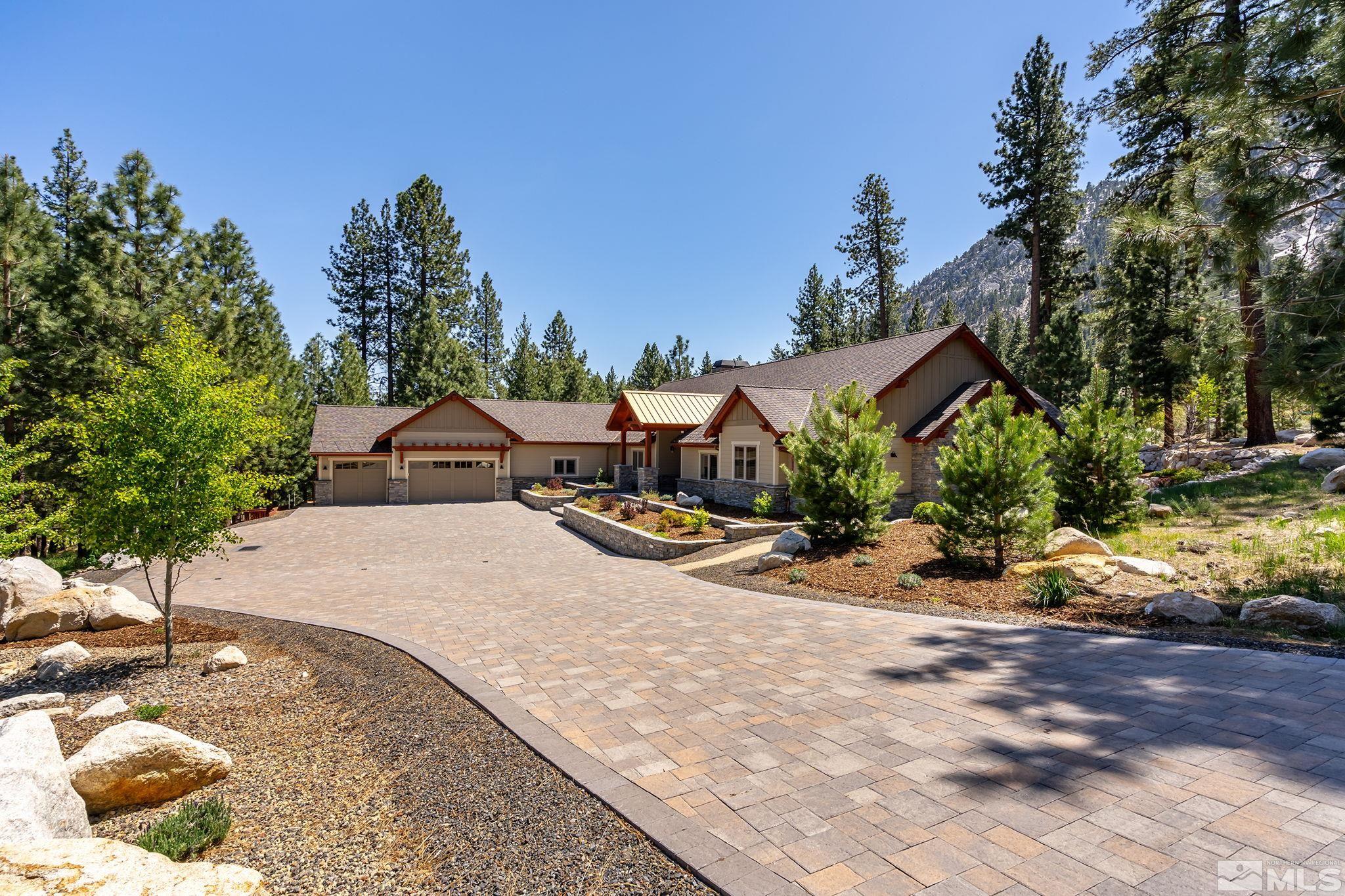 119 Five Creek Road Gardnerville, NV 89460 - Photo 4 of 40 a view of a backyard of the house