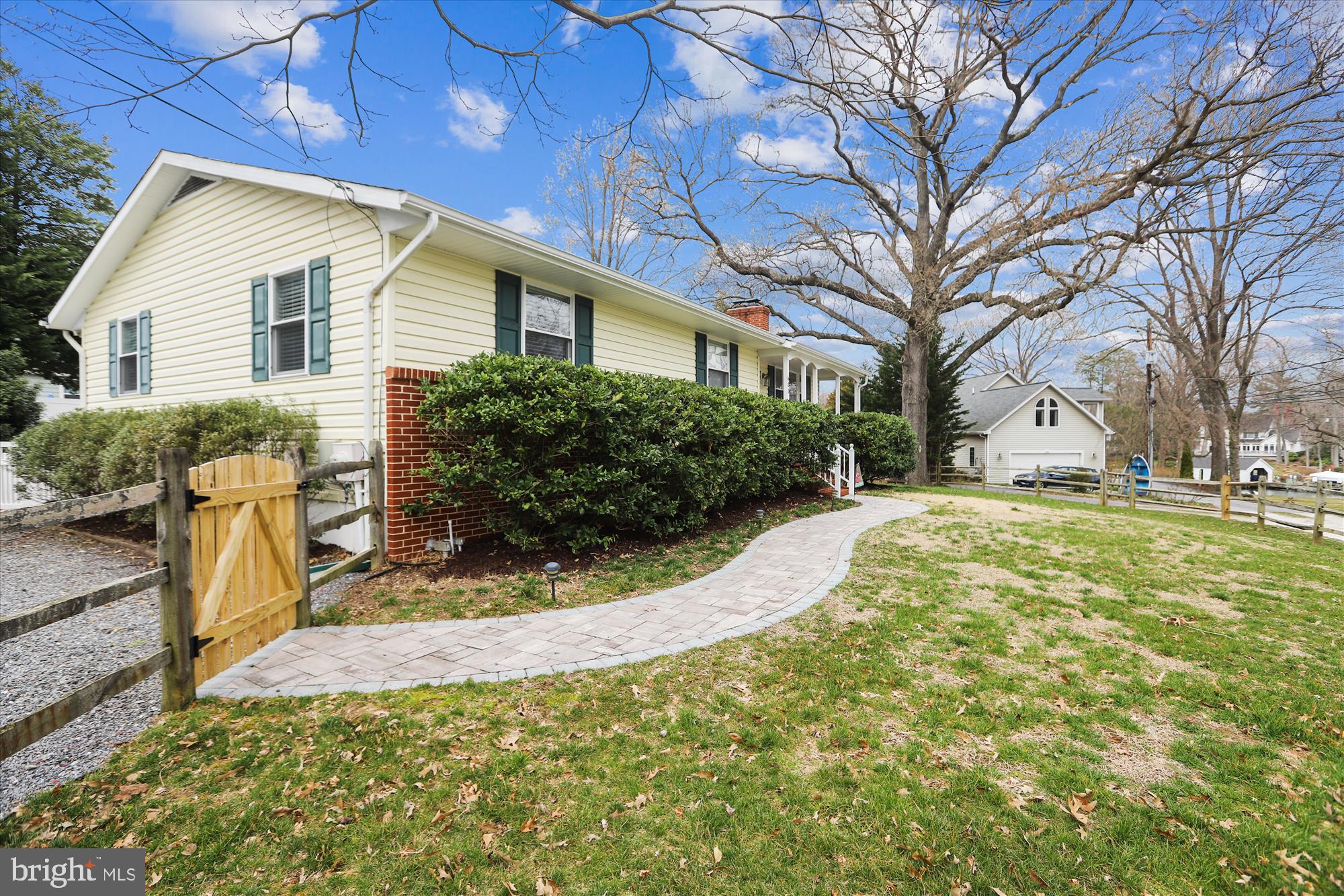 600 Amoss Road Severna Park, MD 21146 - Photo 23 of 26 Beautiful paver walkway up to the front door
