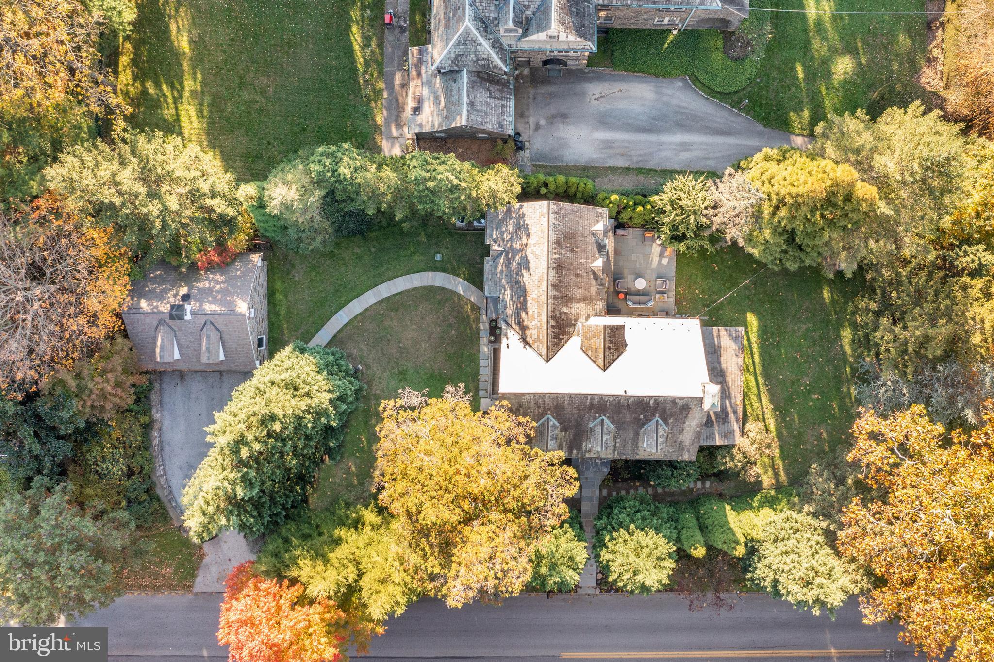 194 Fishers Road Bryn Mawr, PA 19010 - Photo 46 of 48 Aerial View
