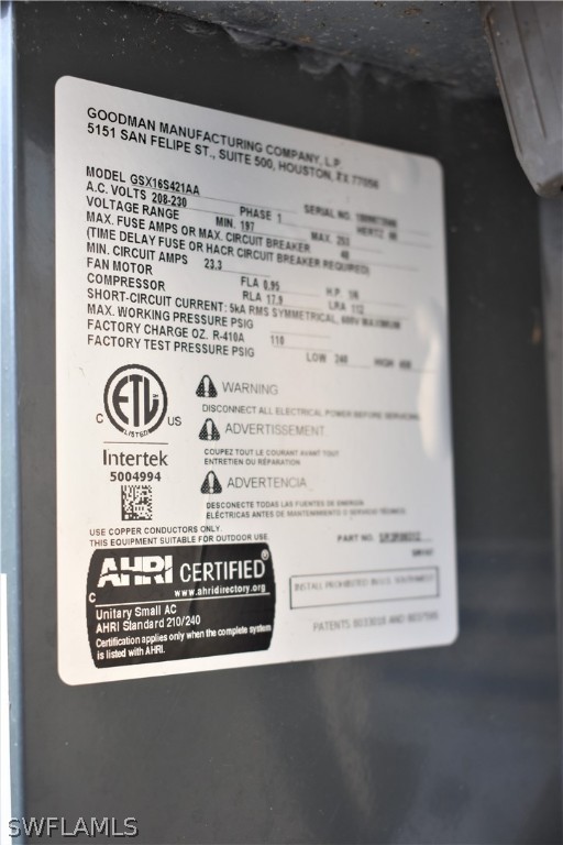 4002 Cherrybrook Loop Fort Myers, FL 33966 - Photo 35 of 35 a view of water heater