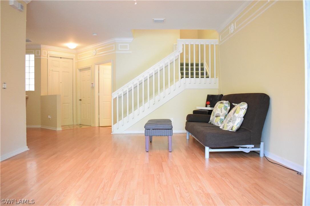 4002 Cherrybrook Loop Fort Myers, FL 33966 - Photo 7 of 35 a view of livingroom with furniture and wooden floor
